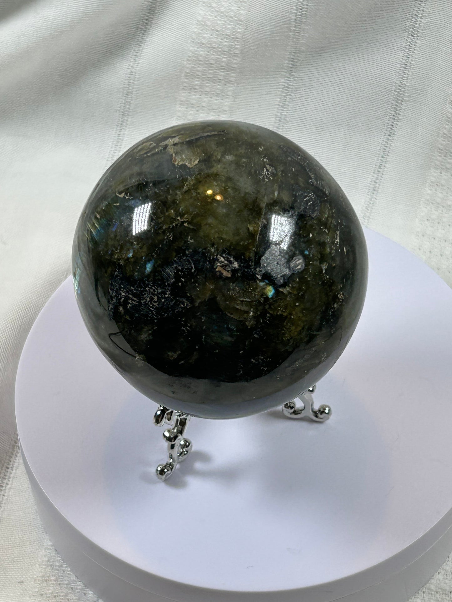 (#153) - LABRADORITE SPHERE POLISHED - NEW