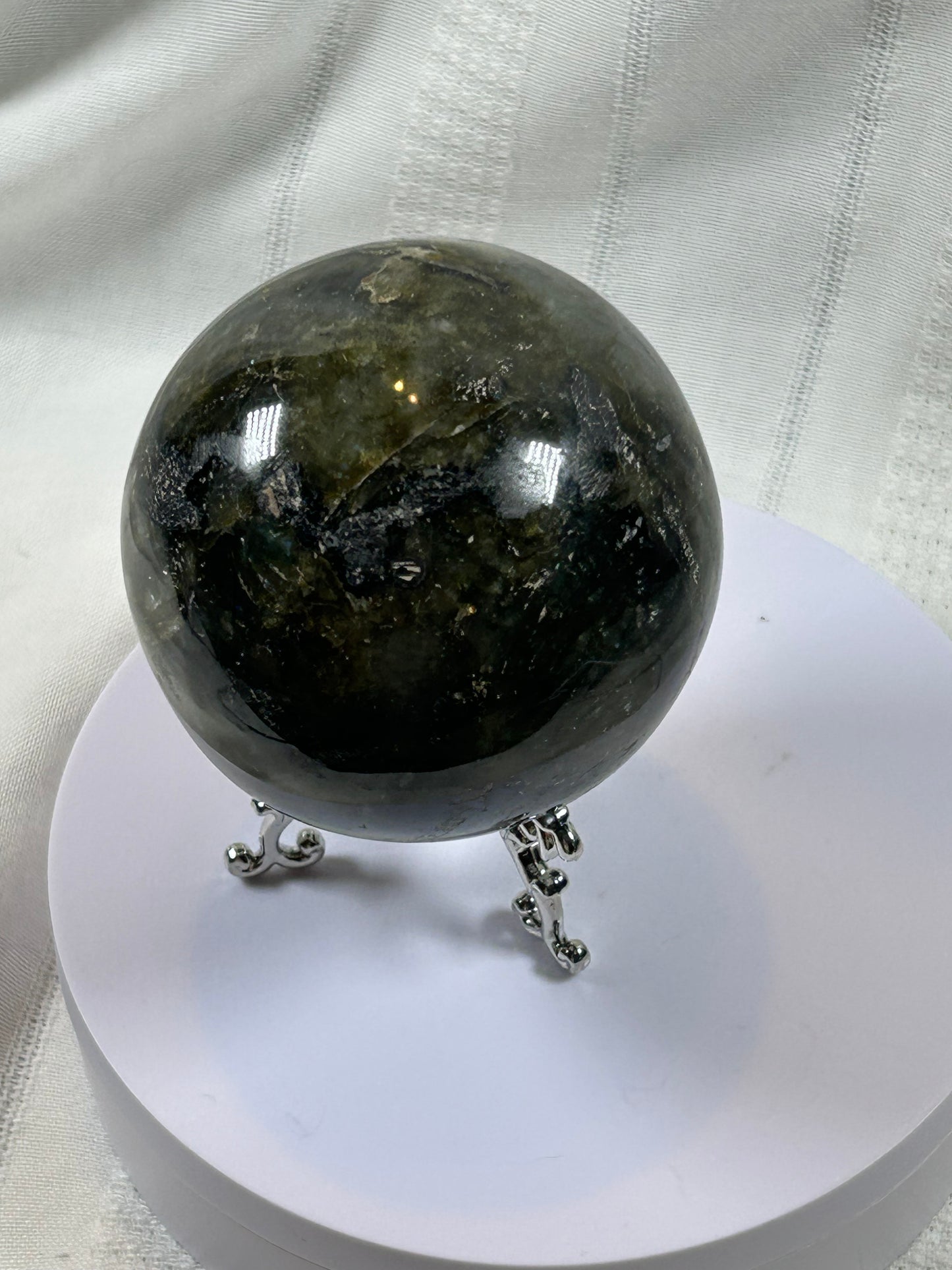(#153) - LABRADORITE SPHERE POLISHED - NEW