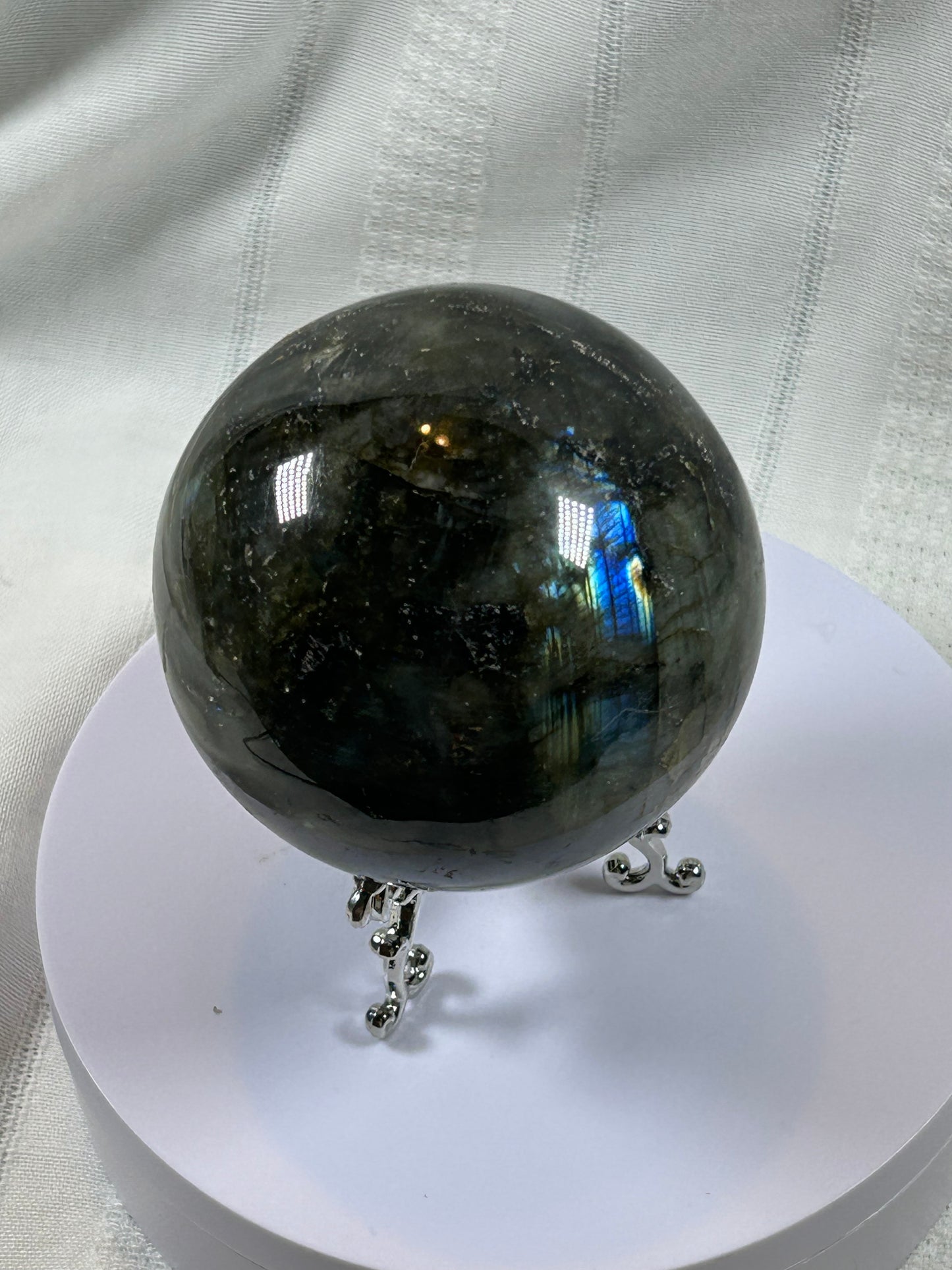 (#153) - LABRADORITE SPHERE POLISHED - NEW