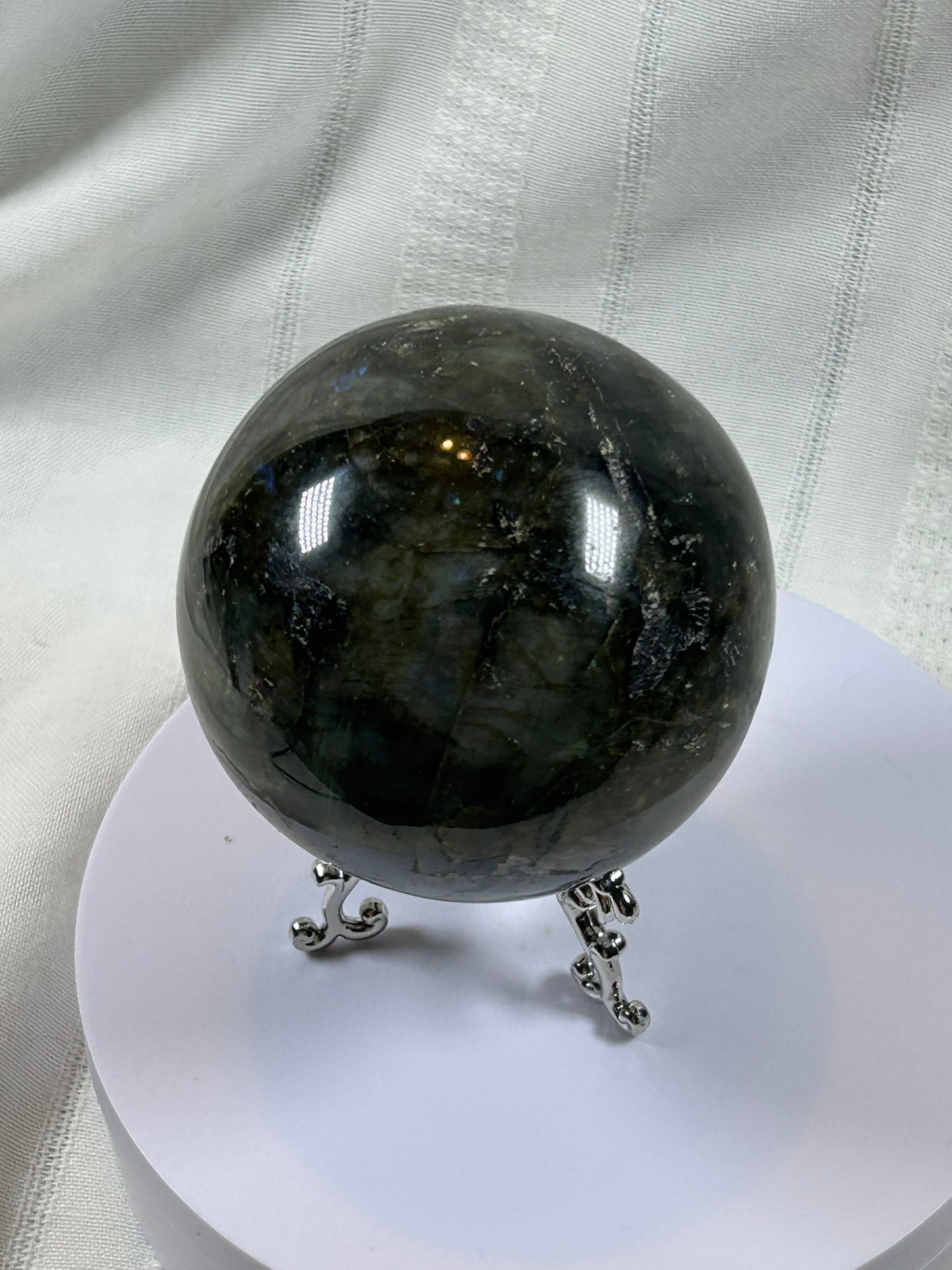 (#153) - LABRADORITE SPHERE POLISHED - NEW
