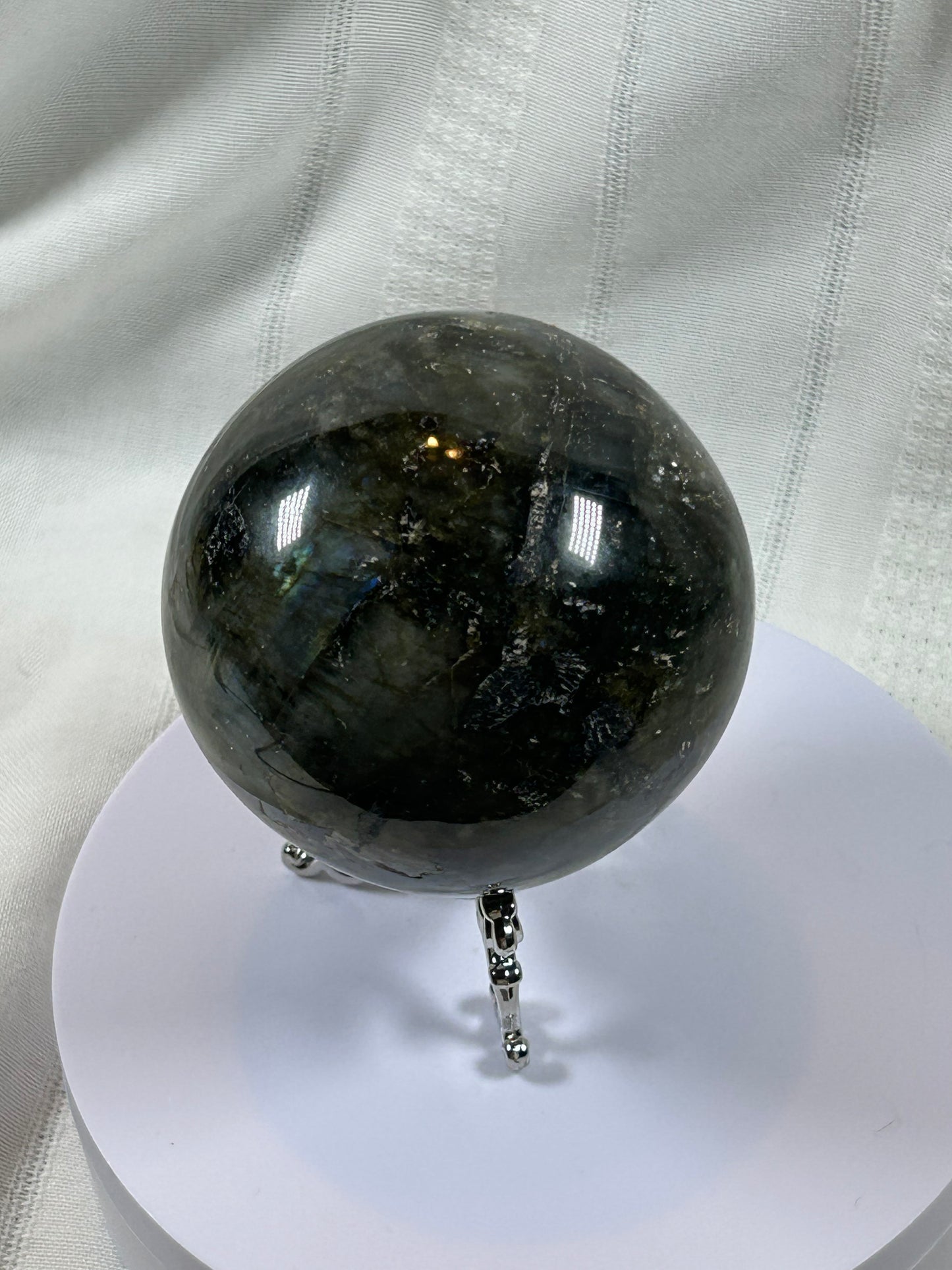 (#153) - LABRADORITE SPHERE POLISHED - NEW