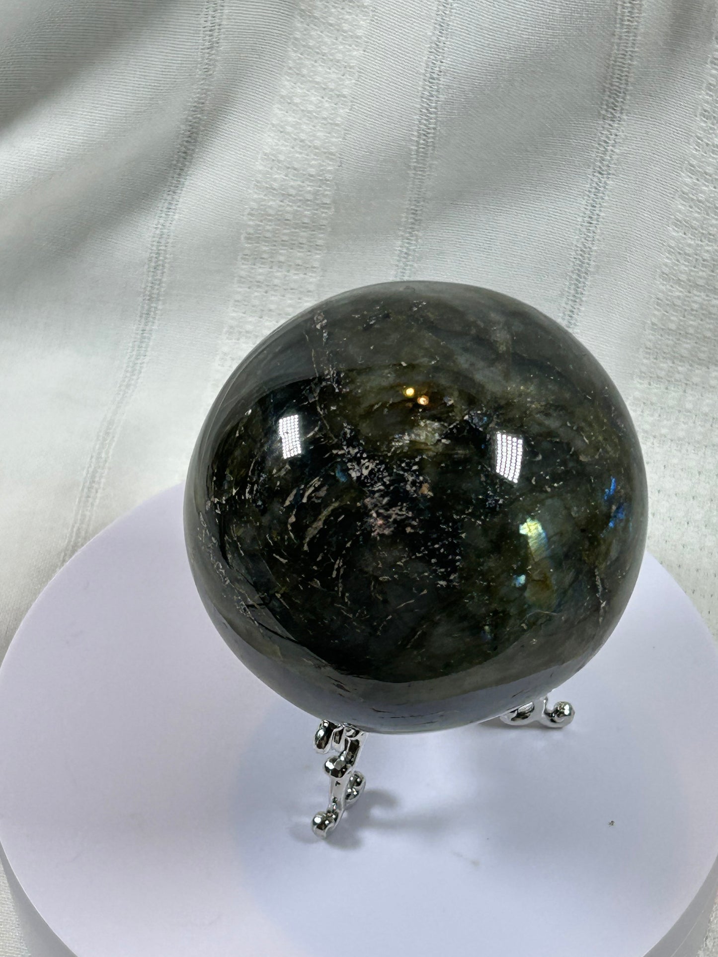 (#153) - LABRADORITE SPHERE POLISHED - NEW