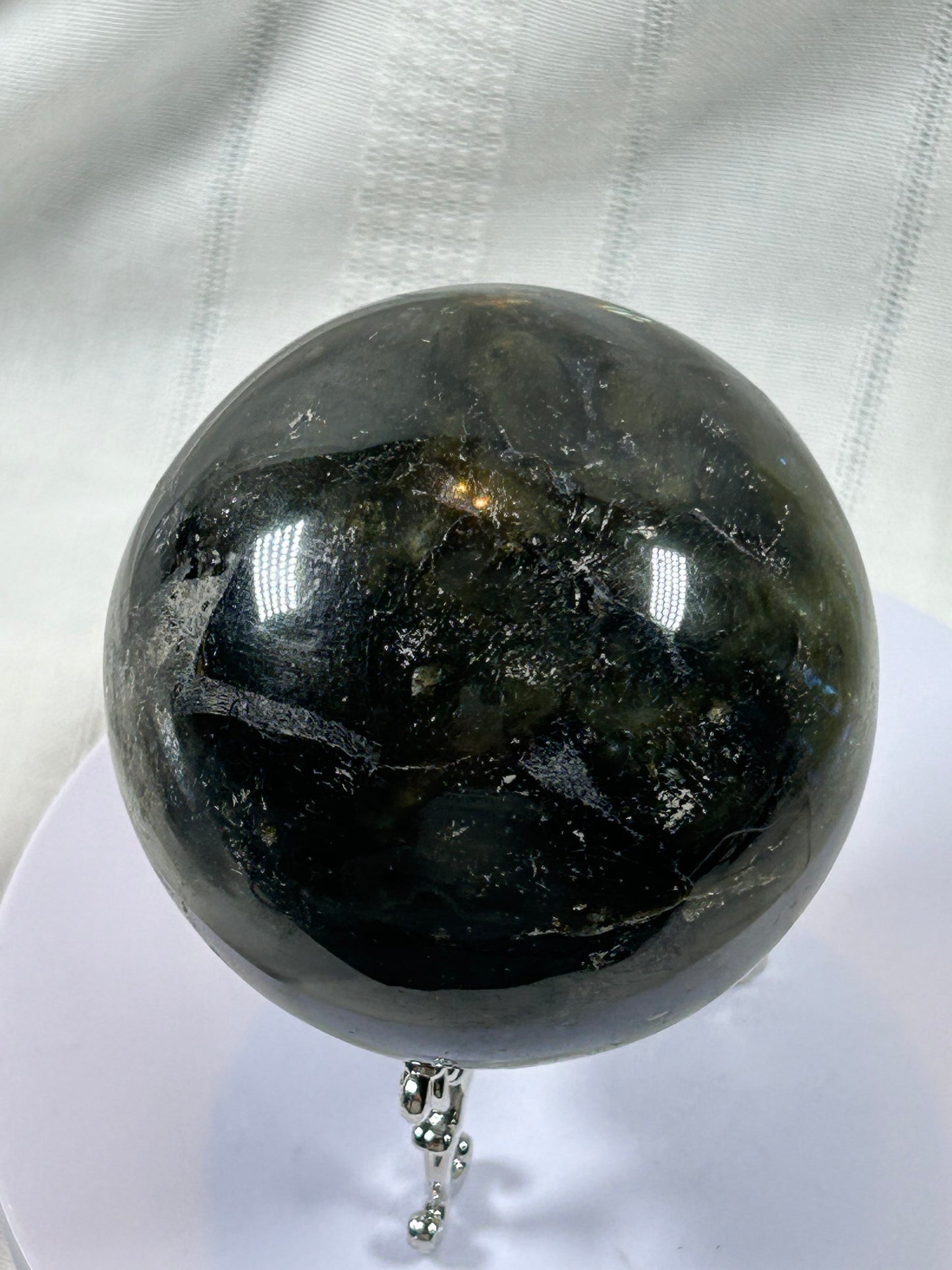 (#156) - LABRADORITE SPHERE POLISHED - NEW