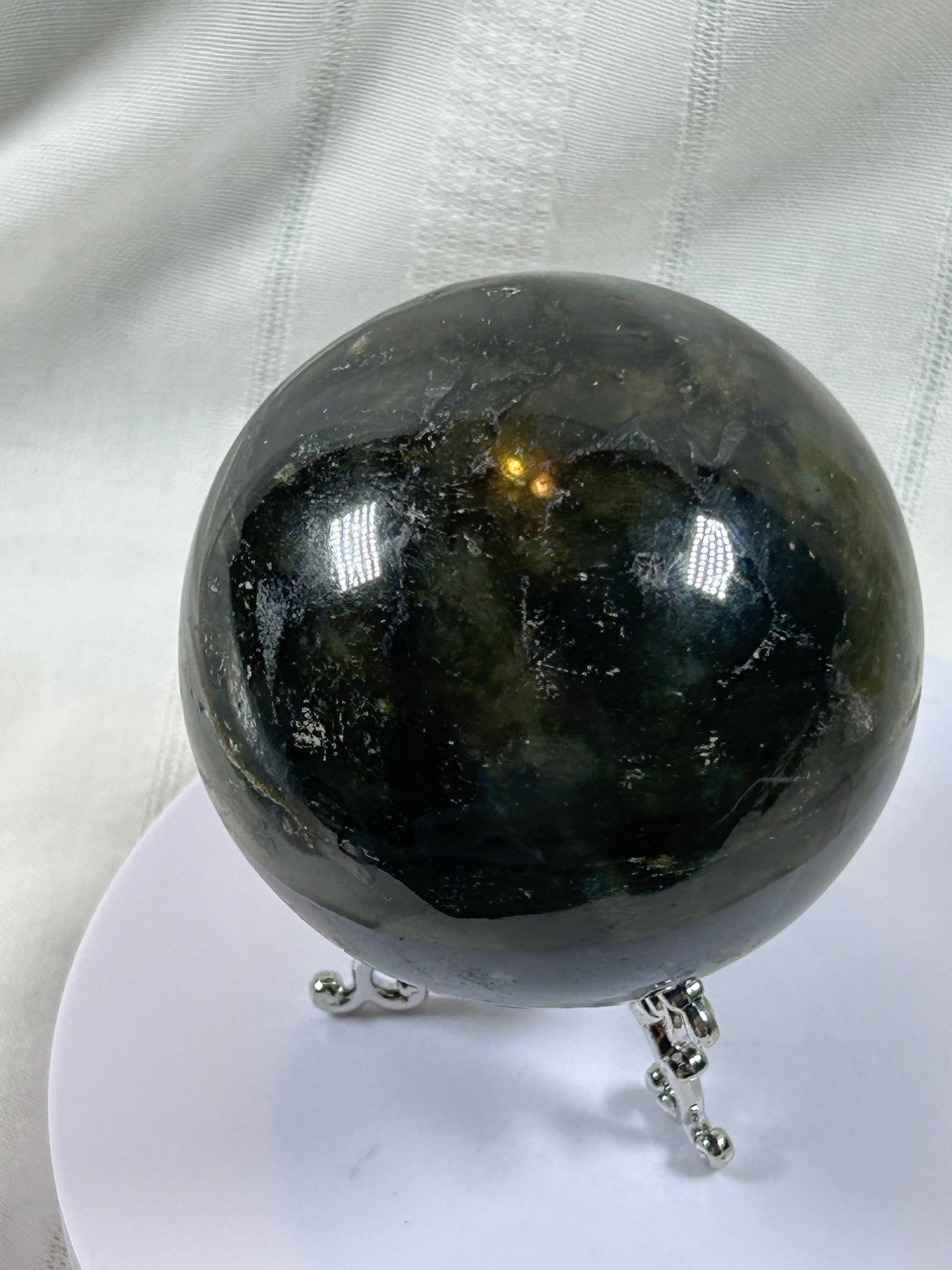 (#156) - LABRADORITE SPHERE POLISHED - NEW