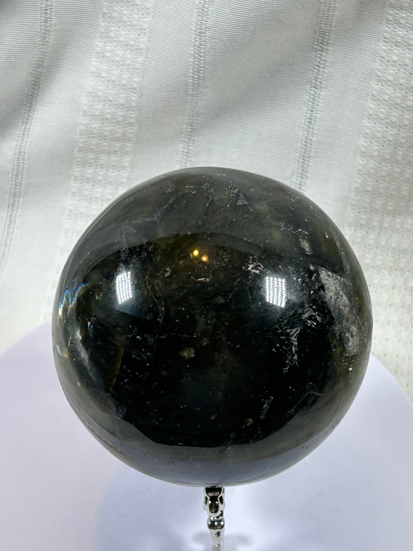 (#156) - LABRADORITE SPHERE POLISHED - NEW