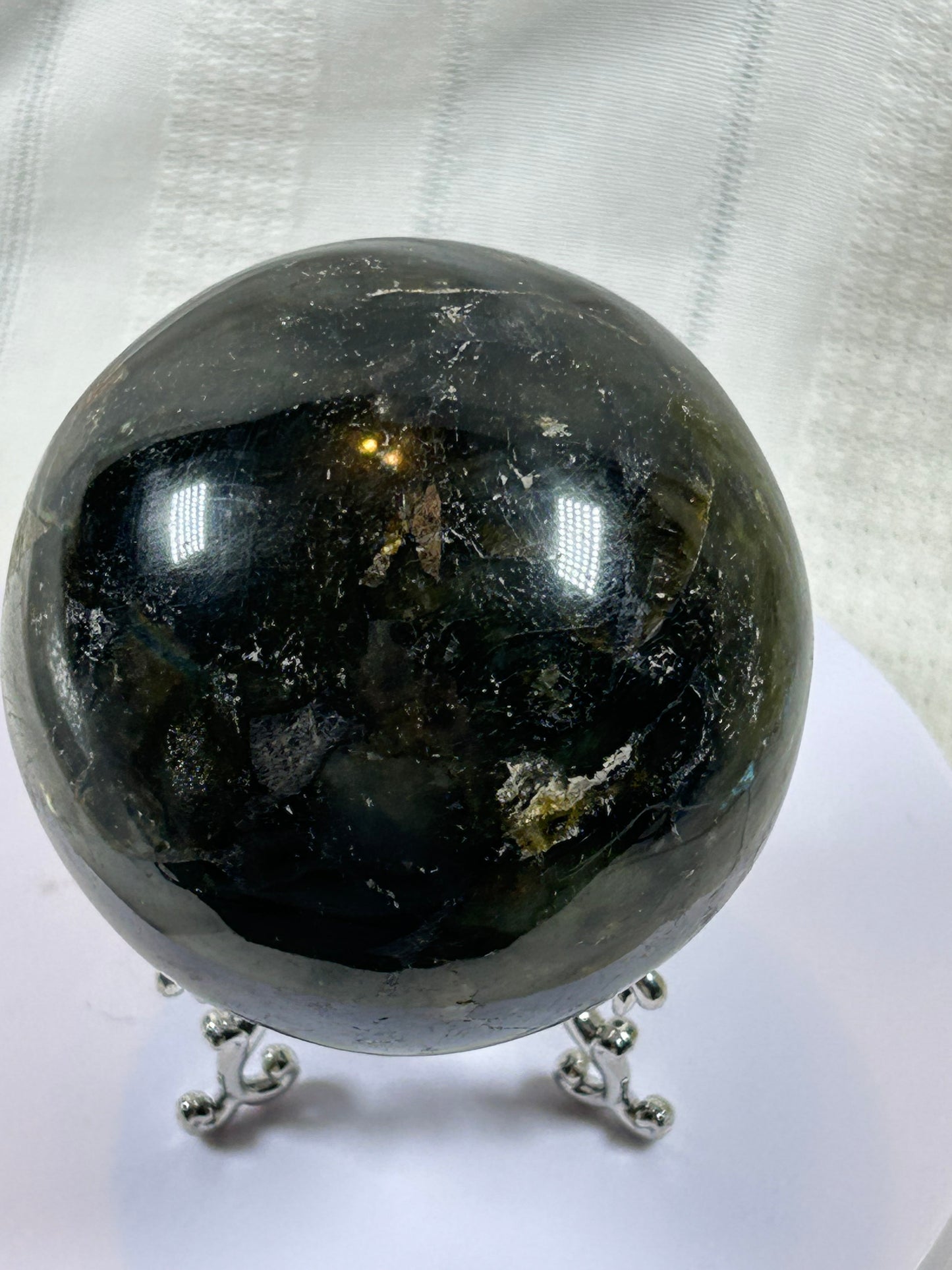 (#156) - LABRADORITE SPHERE POLISHED - NEW