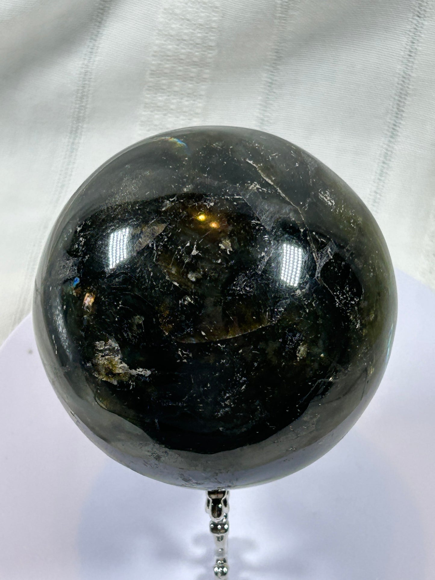 (#156) - LABRADORITE SPHERE POLISHED - NEW