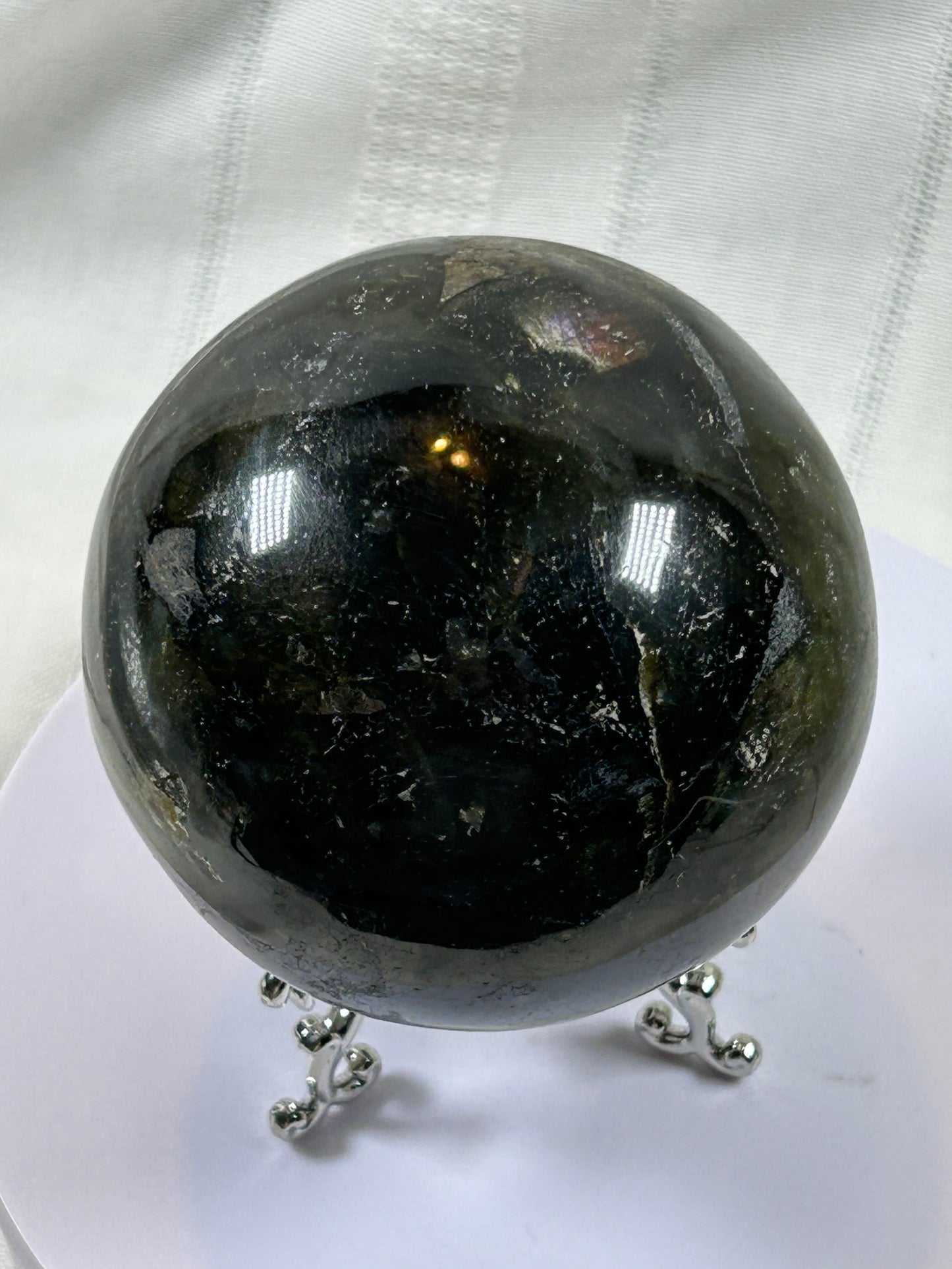 (#156) - LABRADORITE SPHERE POLISHED - NEW