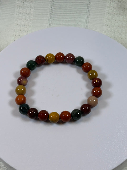 (#164) - MOOKITE CRYSTAL BRACELET - NEW
