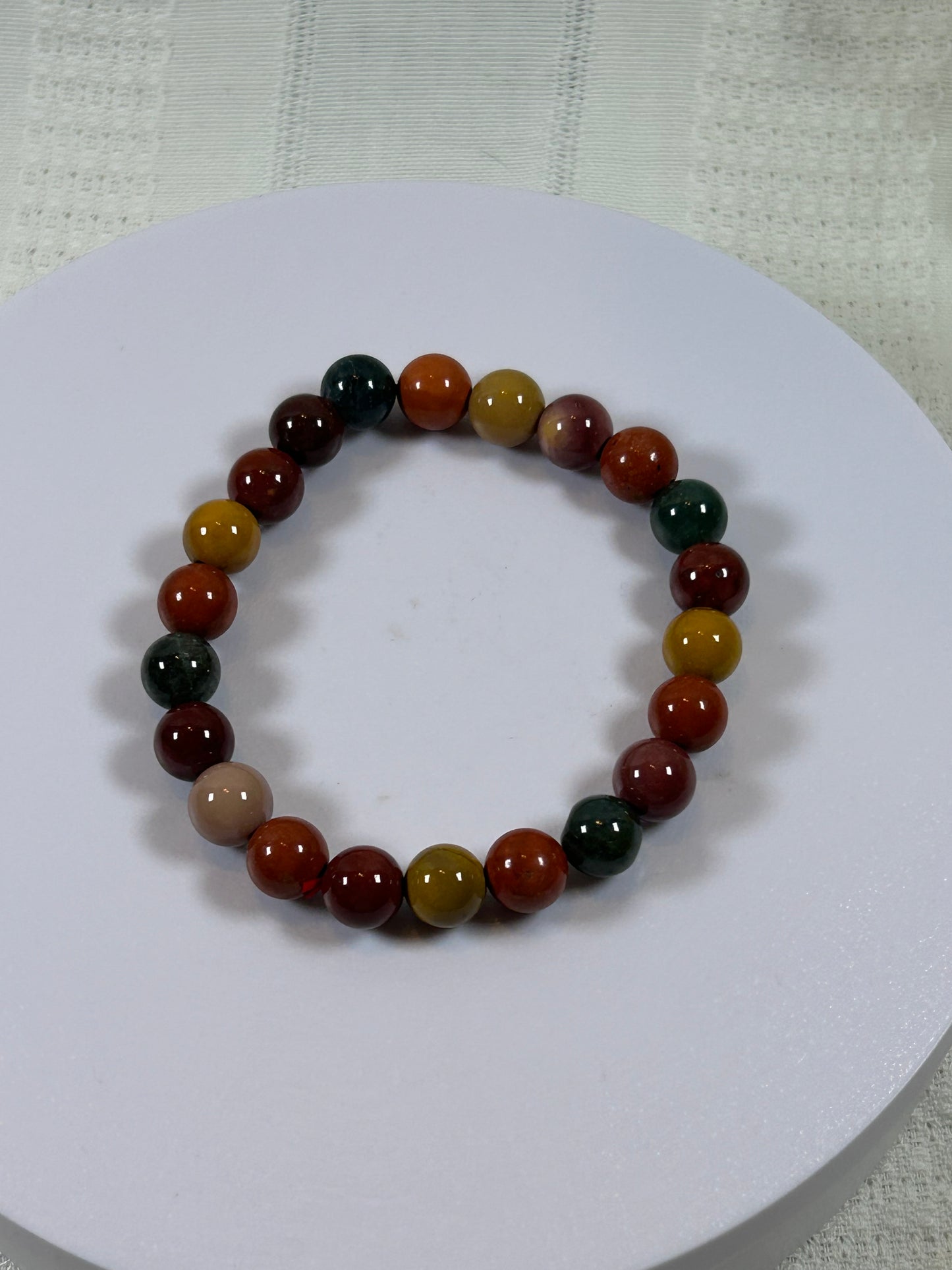 (#164) - MOOKITE CRYSTAL BRACELET - NEW