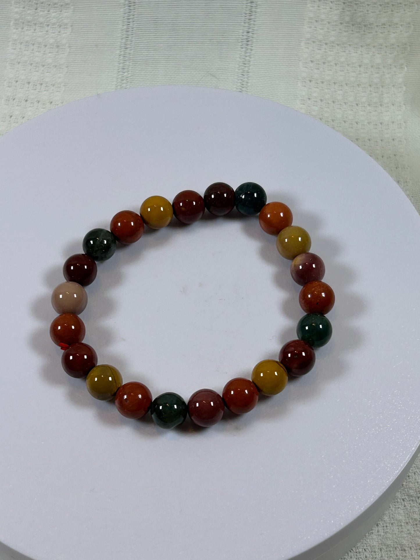 (#164) - MOOKITE CRYSTAL BRACELET - NEW