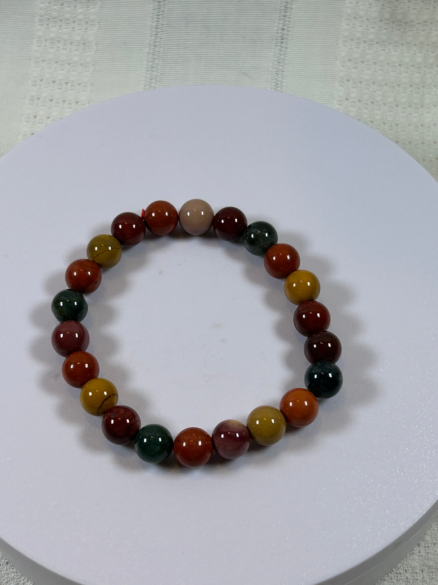 (#164) - MOOKITE CRYSTAL BRACELET - NEW