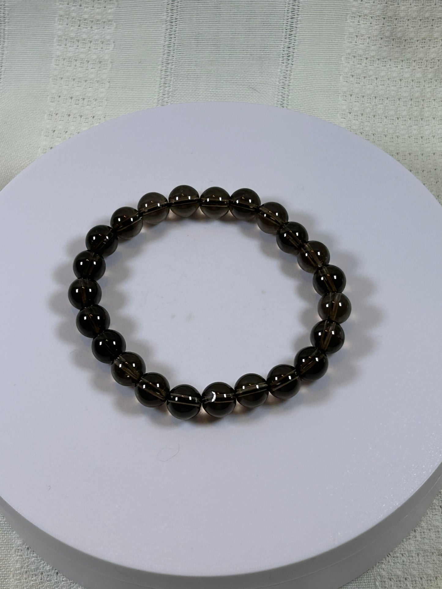 (#167) - SMOKY QUARTZ CRYSTAL BRACELET - NEW