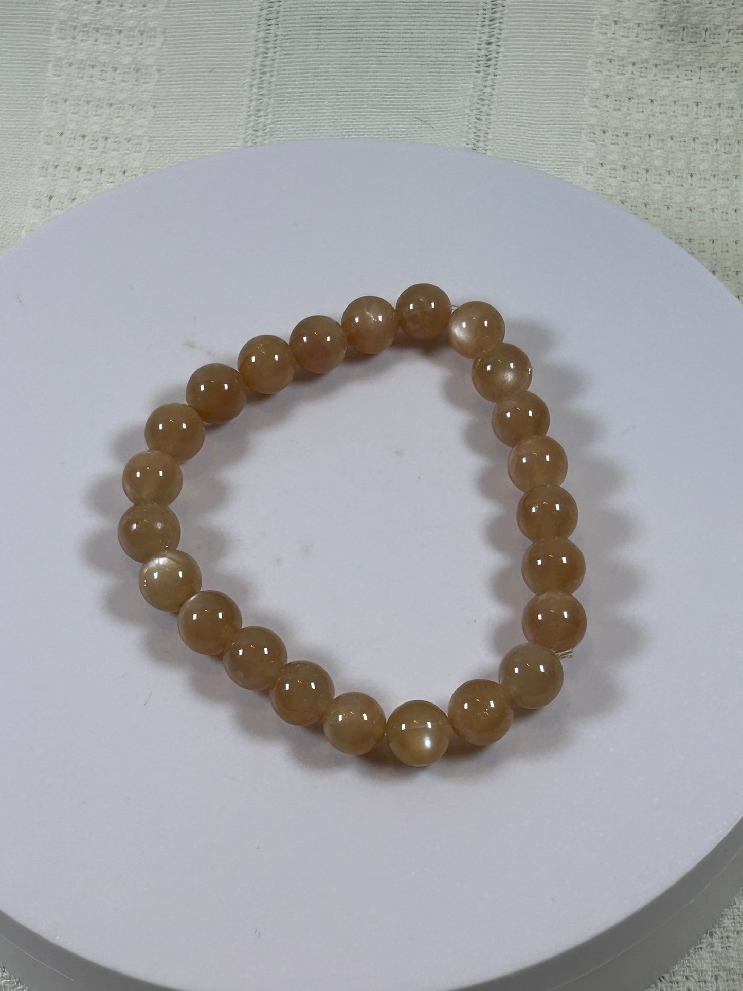 (#188) - SUNSTONE CRYSTAL BRACELET - NEW
