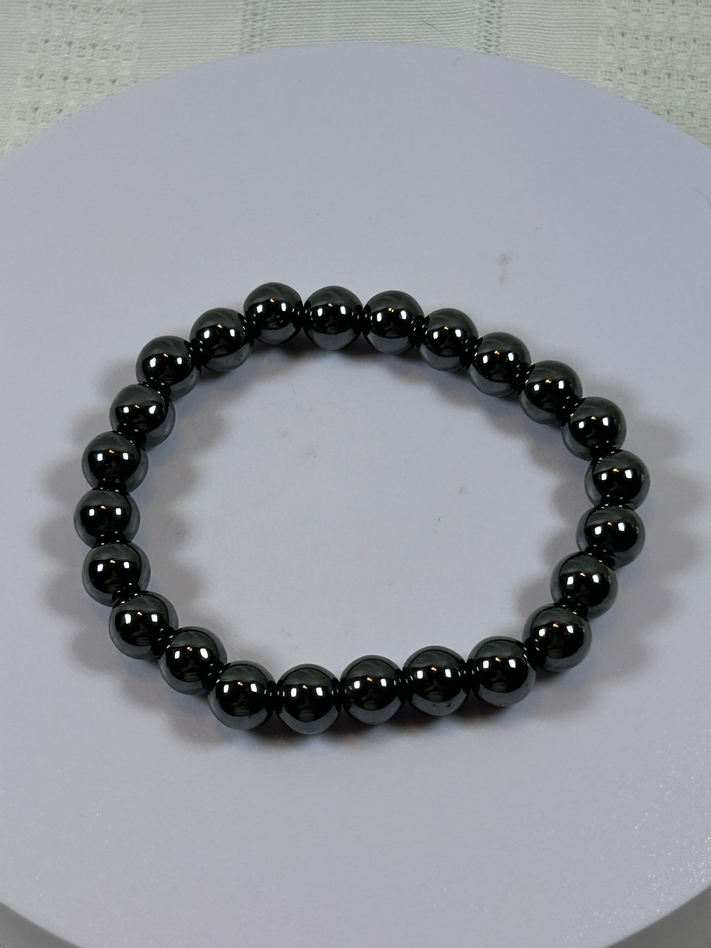 (#170) - HEMATITE CRYSTAL BRACELET - NEW