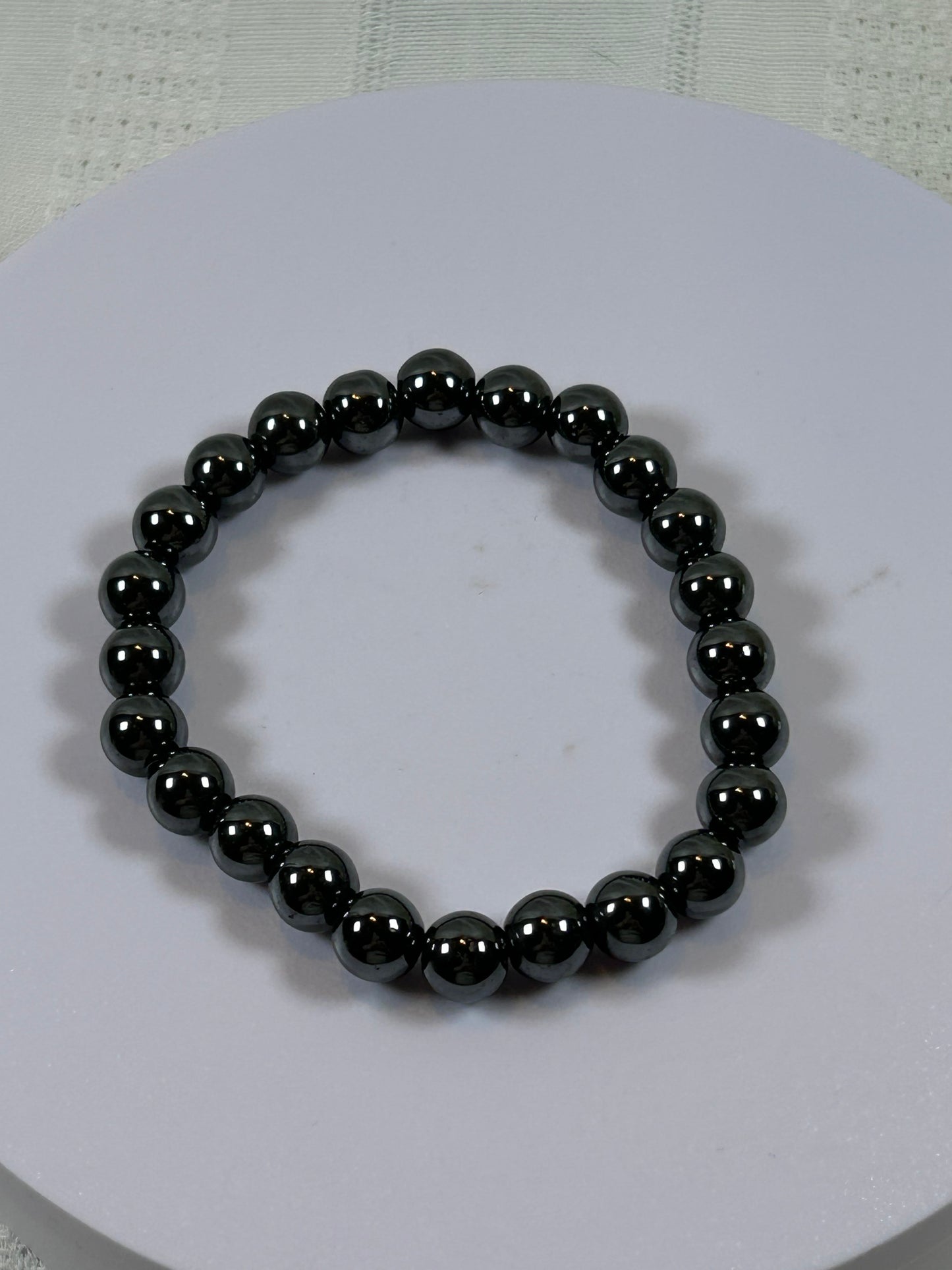(#170) - HEMATITE CRYSTAL BRACELET - NEW