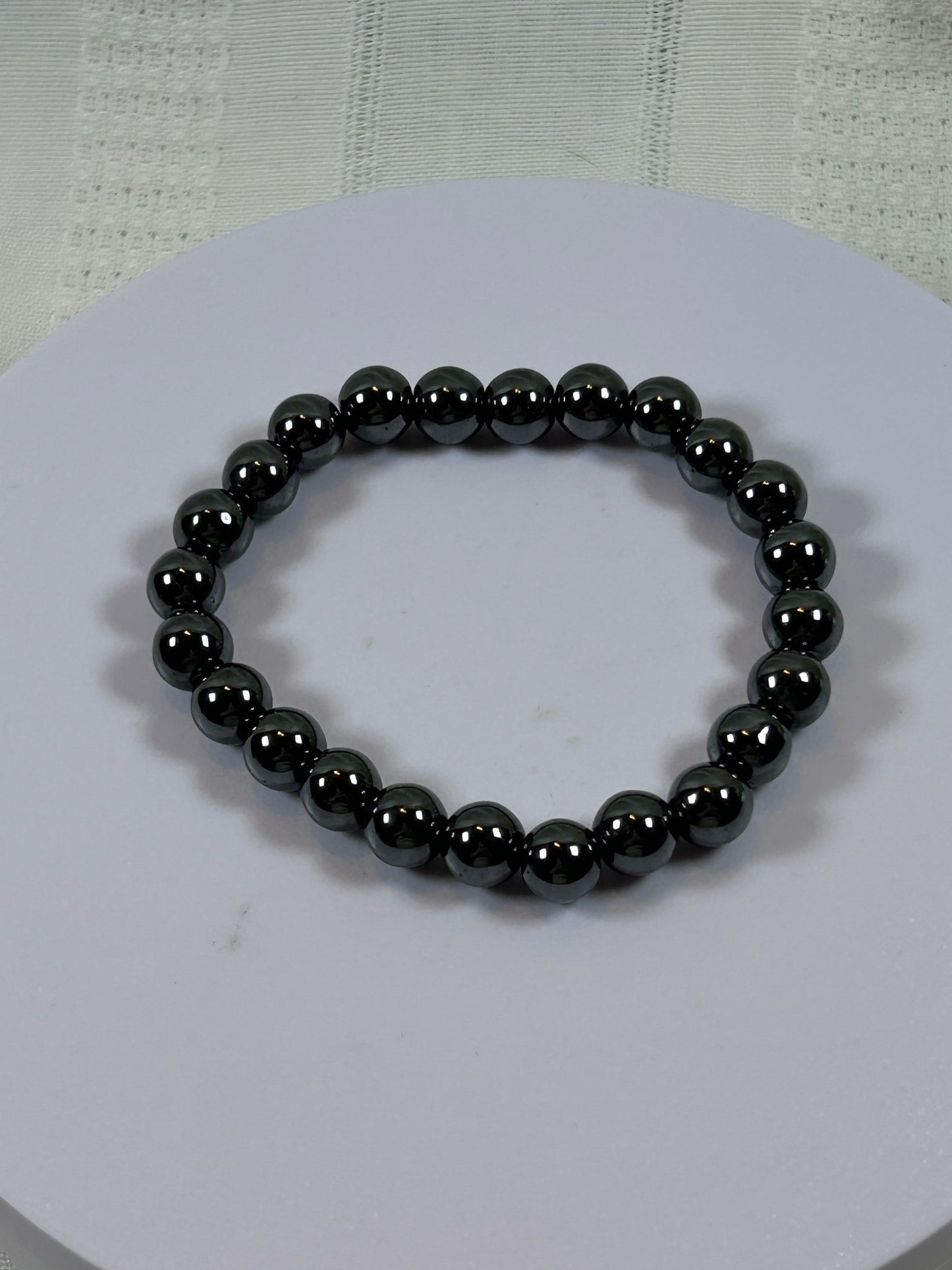 (#170) - HEMATITE CRYSTAL BRACELET - NEW
