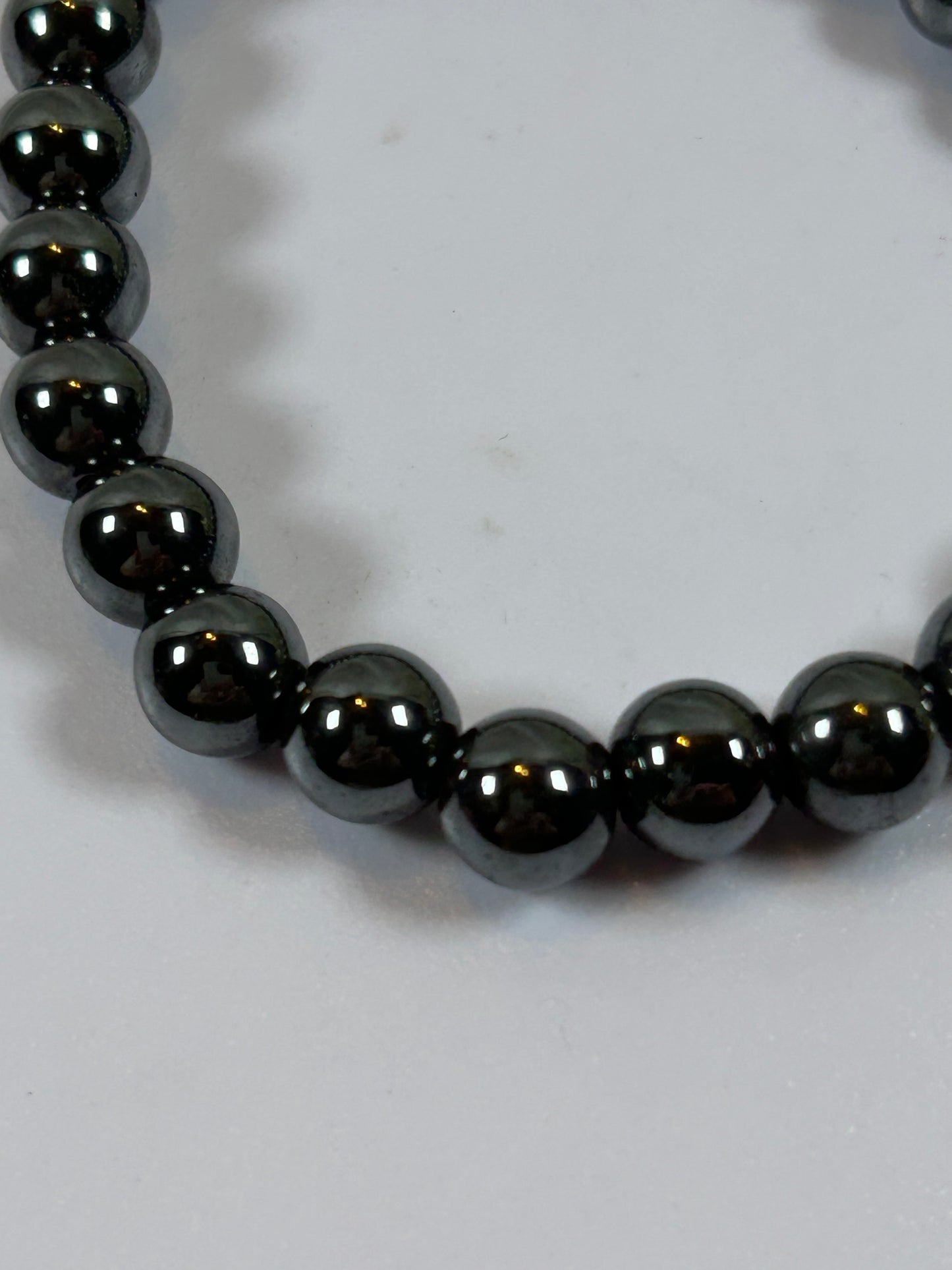 (#170) - HEMATITE CRYSTAL BRACELET - NEW