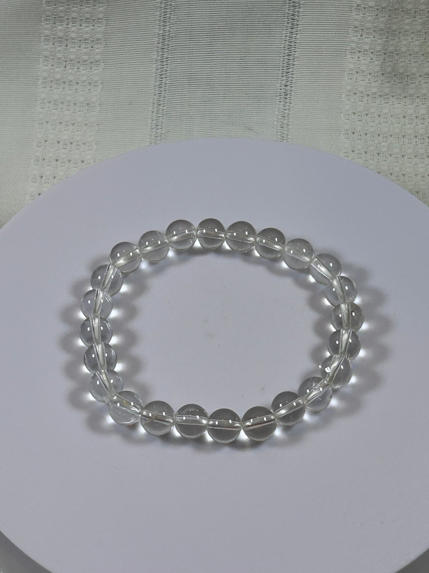 (#173) - CLEAR QUARTZ CRYSTAL BRACELET - NEW
