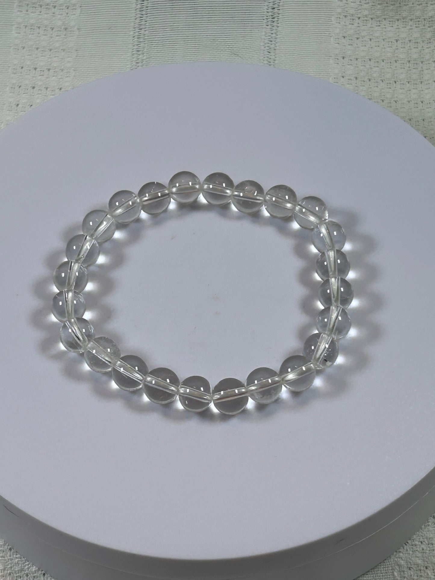 (#173) - CLEAR QUARTZ CRYSTAL BRACELET - NEW