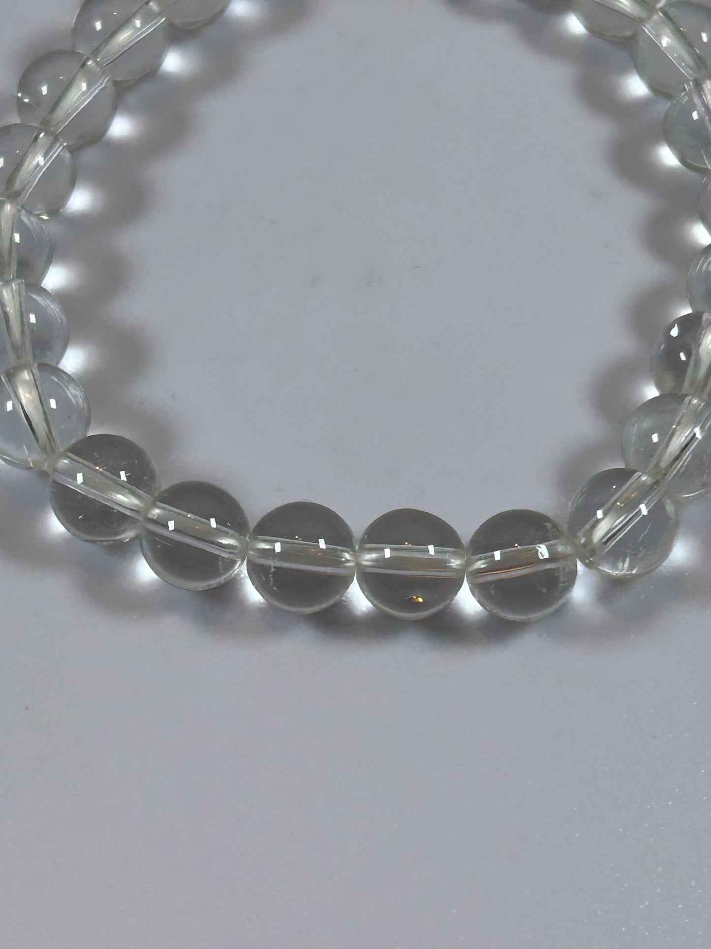 (#173) - CLEAR QUARTZ CRYSTAL BRACELET - NEW