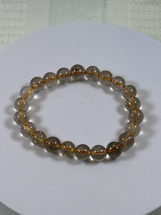 (#174) - GOLDEN HEALER CRYSTAL BRACELET - NEW