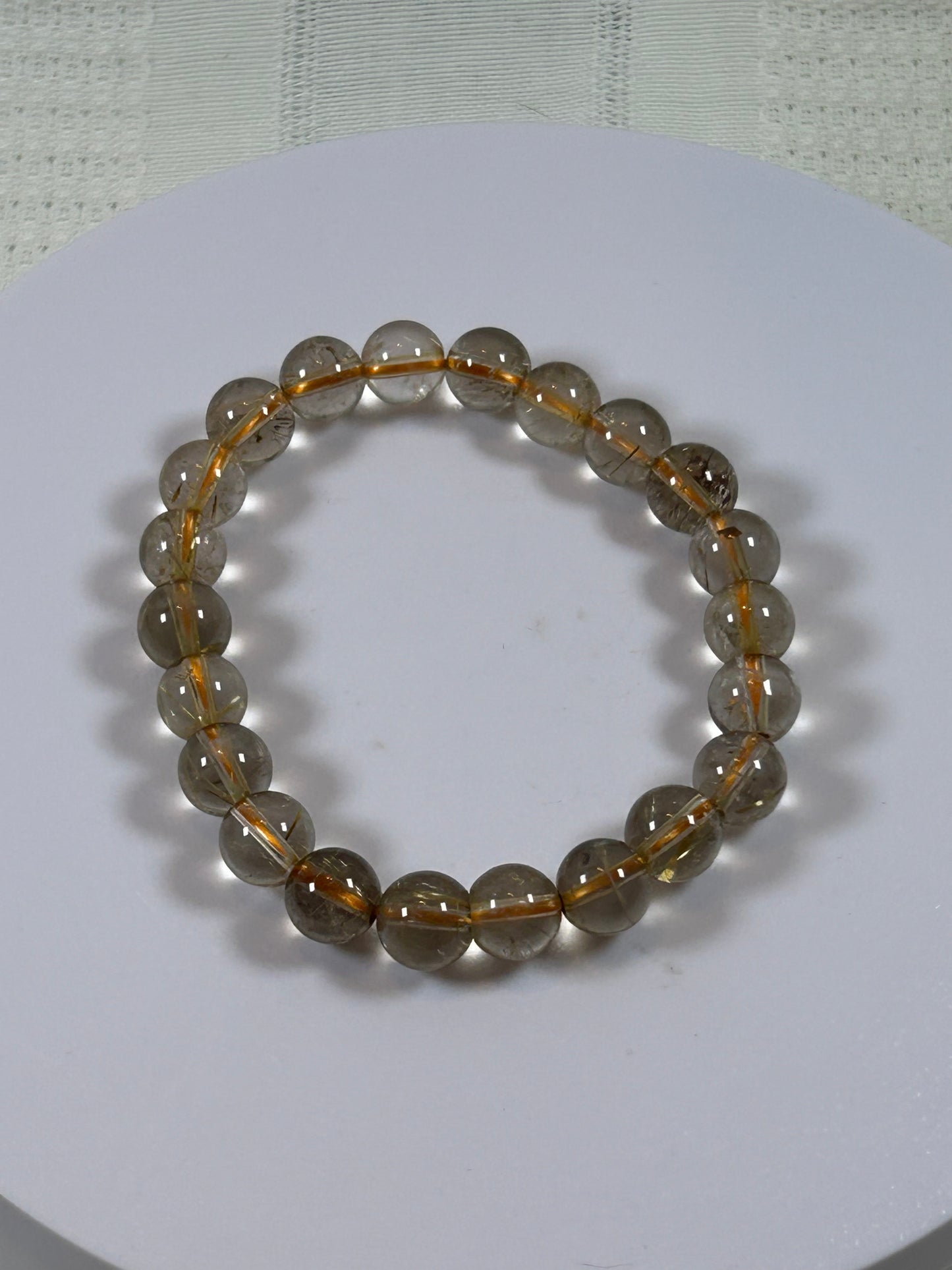 (#174) - GOLDEN HEALER CRYSTAL BRACELET - NEW