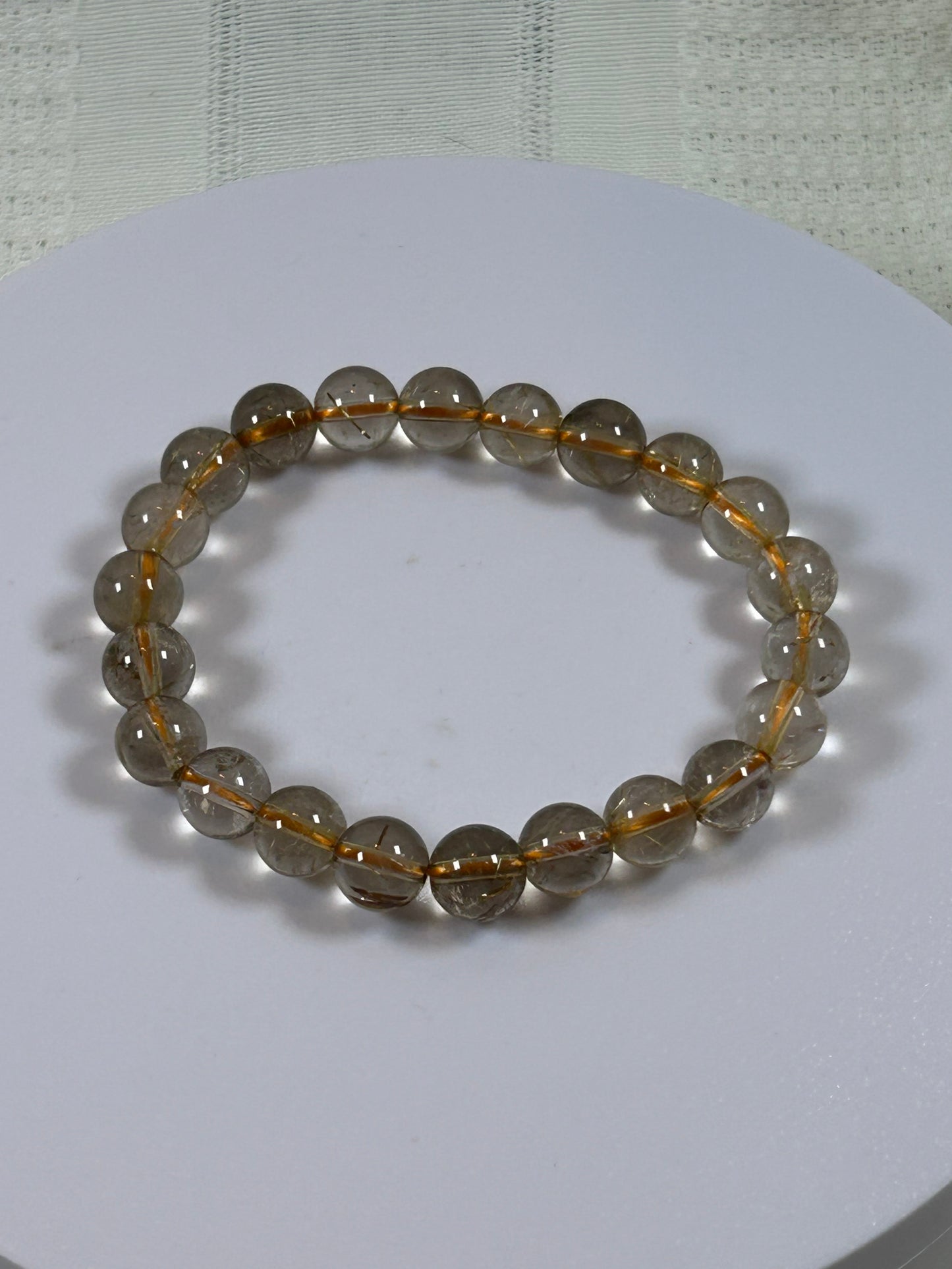 (#174) - GOLDEN HEALER CRYSTAL BRACELET - NEW