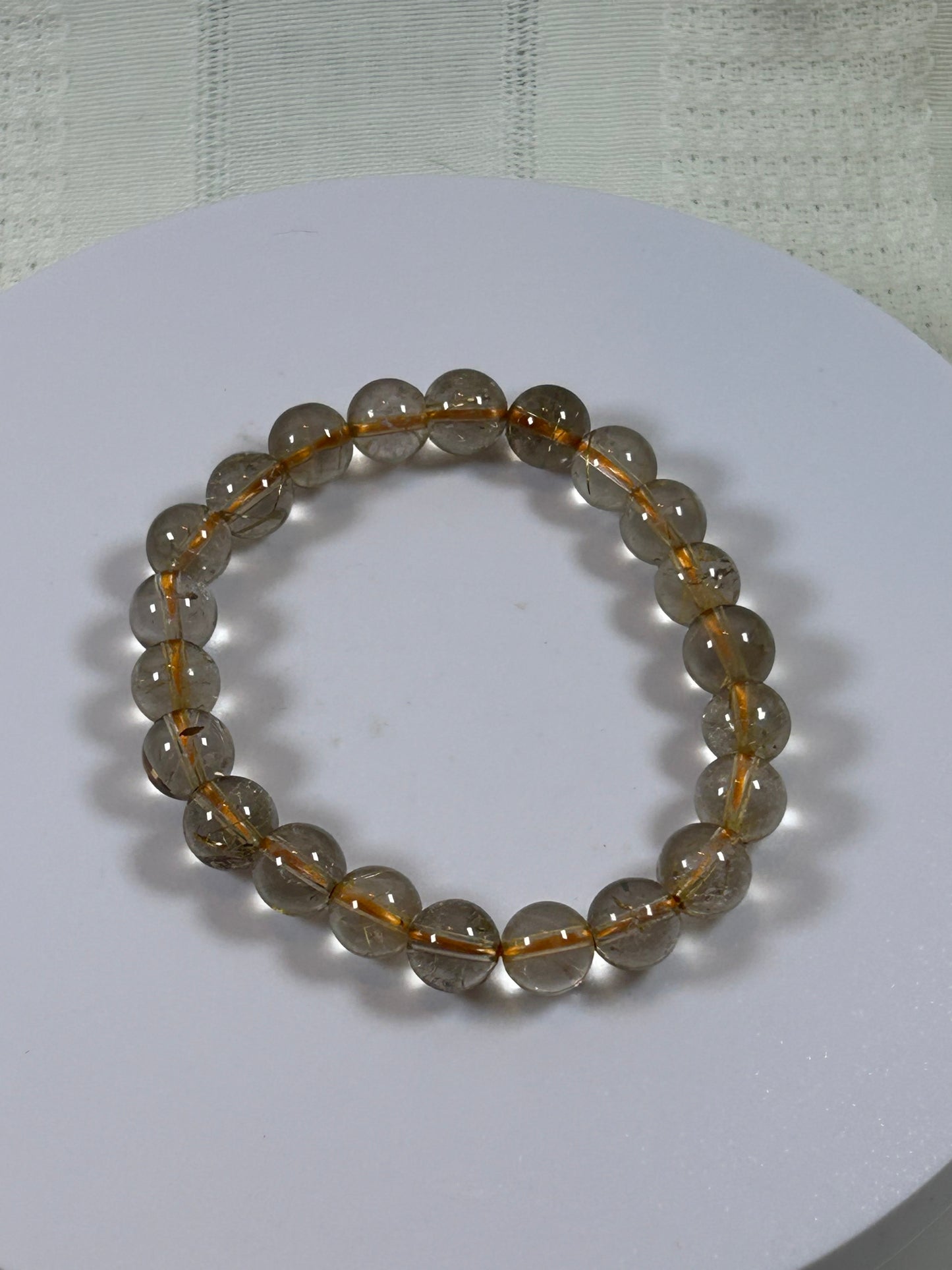 (#174) - GOLDEN HEALER CRYSTAL BRACELET - NEW
