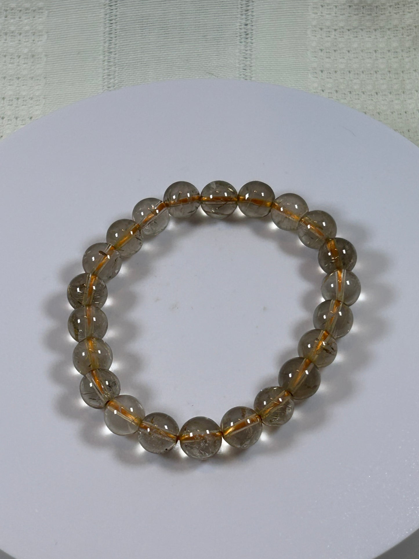 (#174) - GOLDEN HEALER CRYSTAL BRACELET - NEW