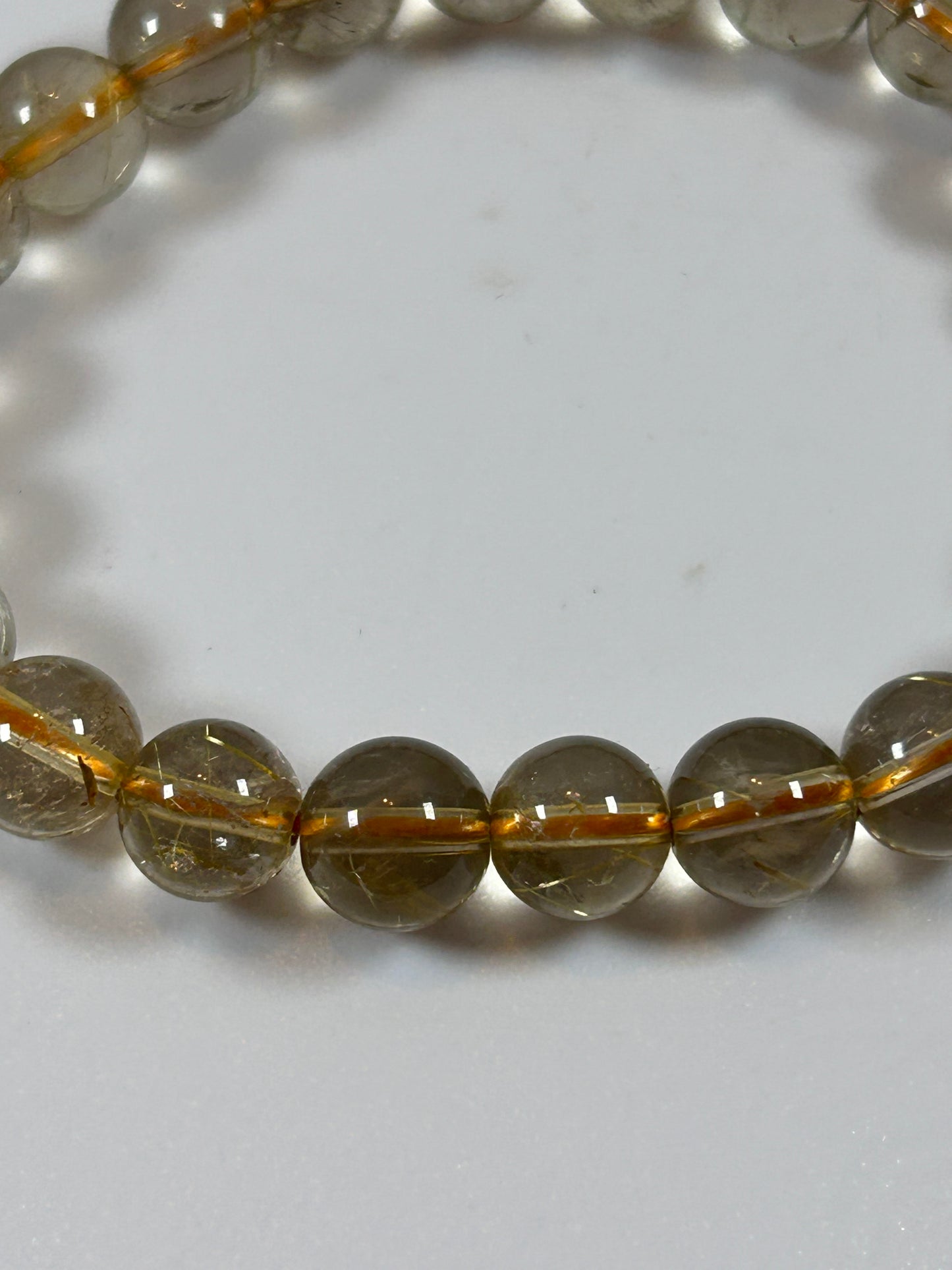 (#174) - GOLDEN HEALER CRYSTAL BRACELET - NEW