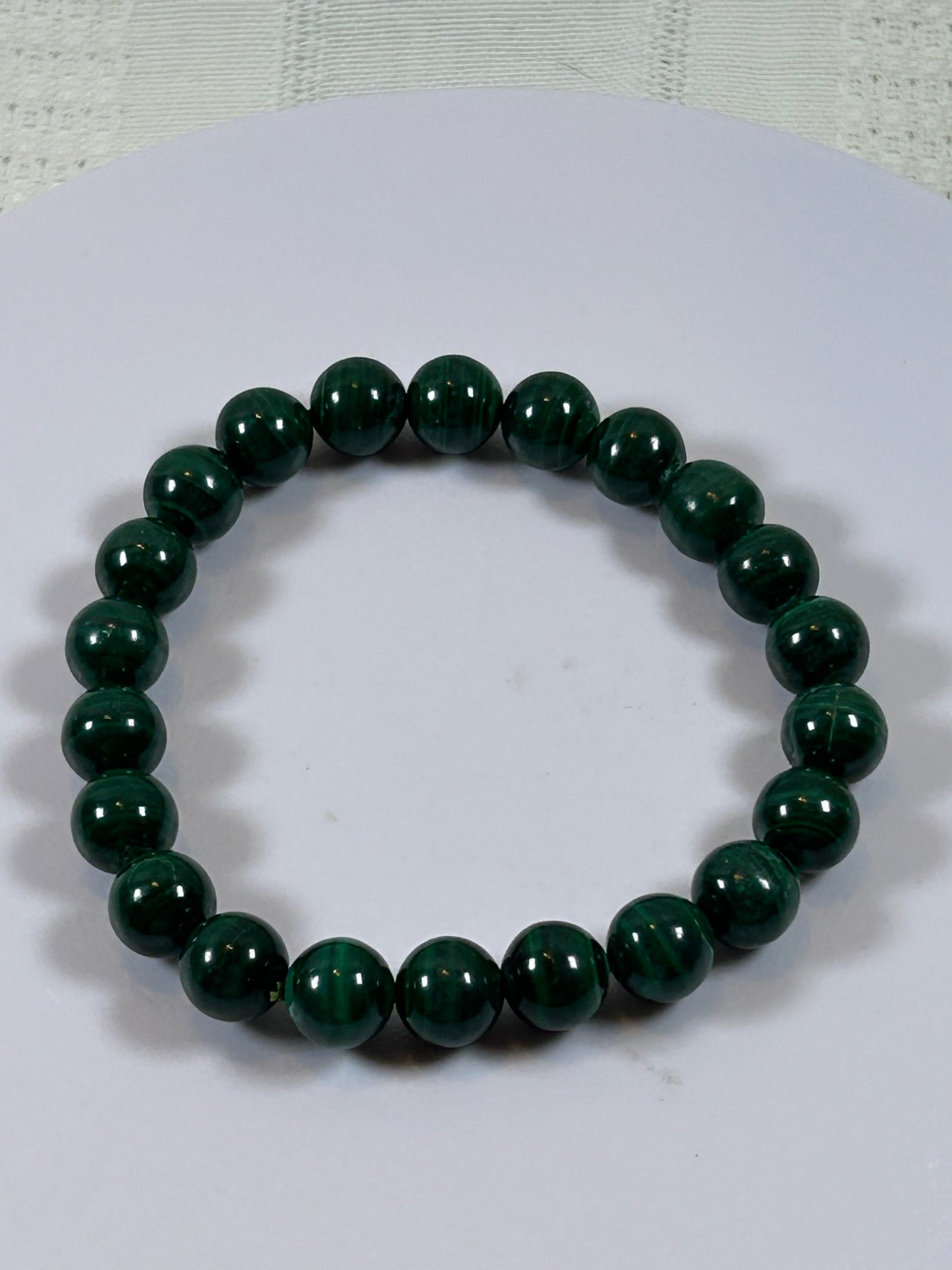 (#175) - MALACHITE CRYSTAL BRACELET - NEW