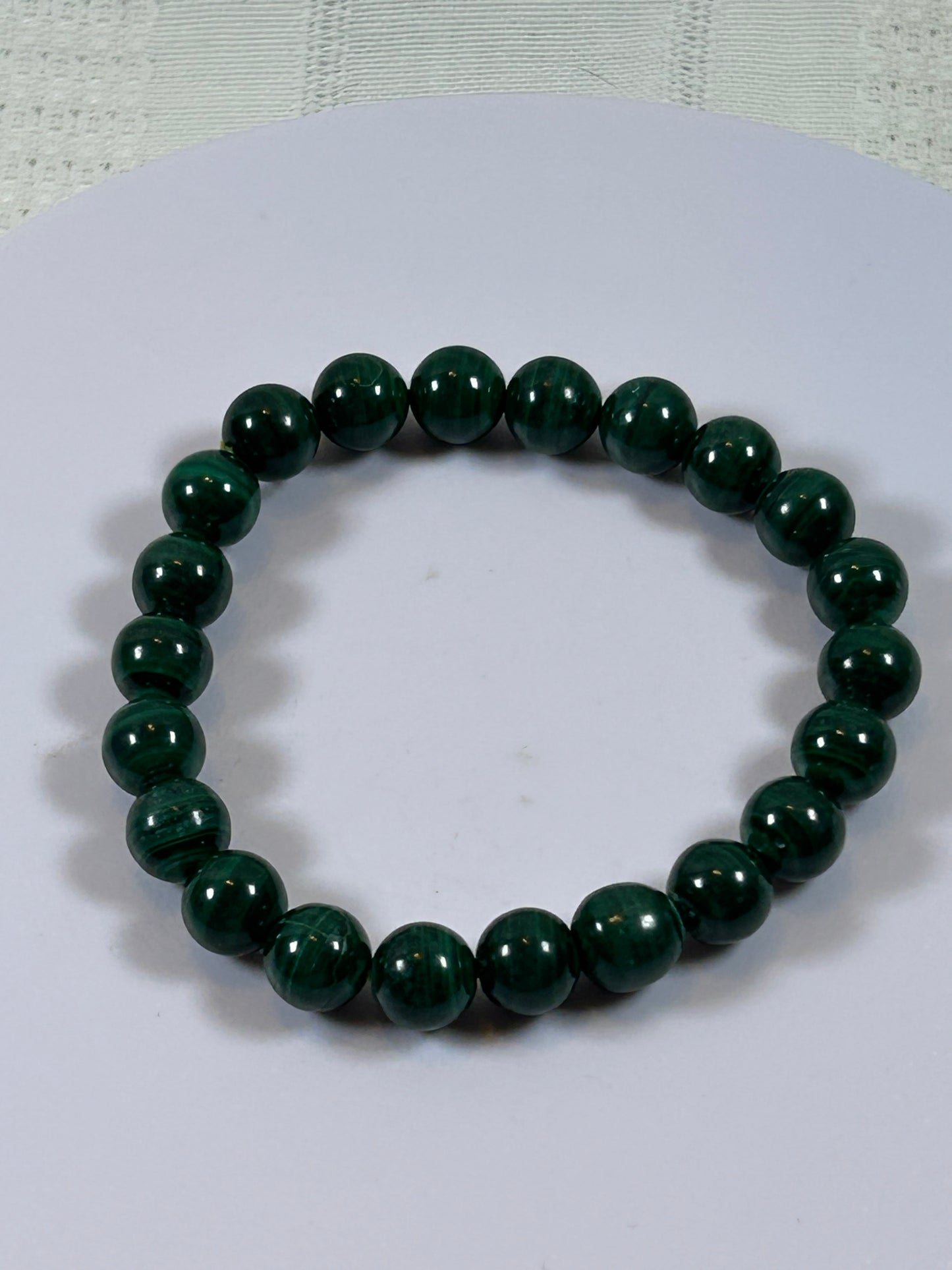 (#175) - MALACHITE CRYSTAL BRACELET - NEW