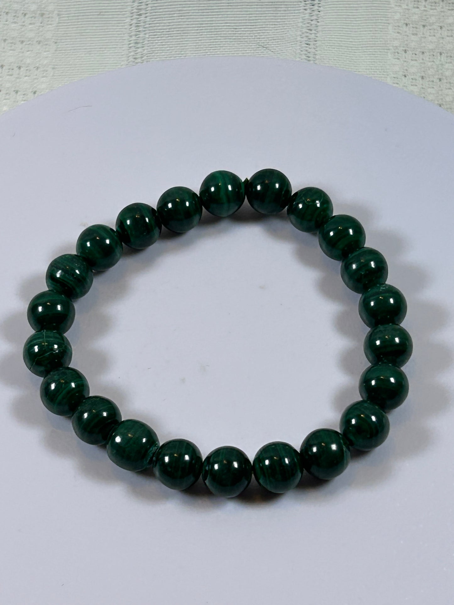 (#175) - MALACHITE CRYSTAL BRACELET - NEW