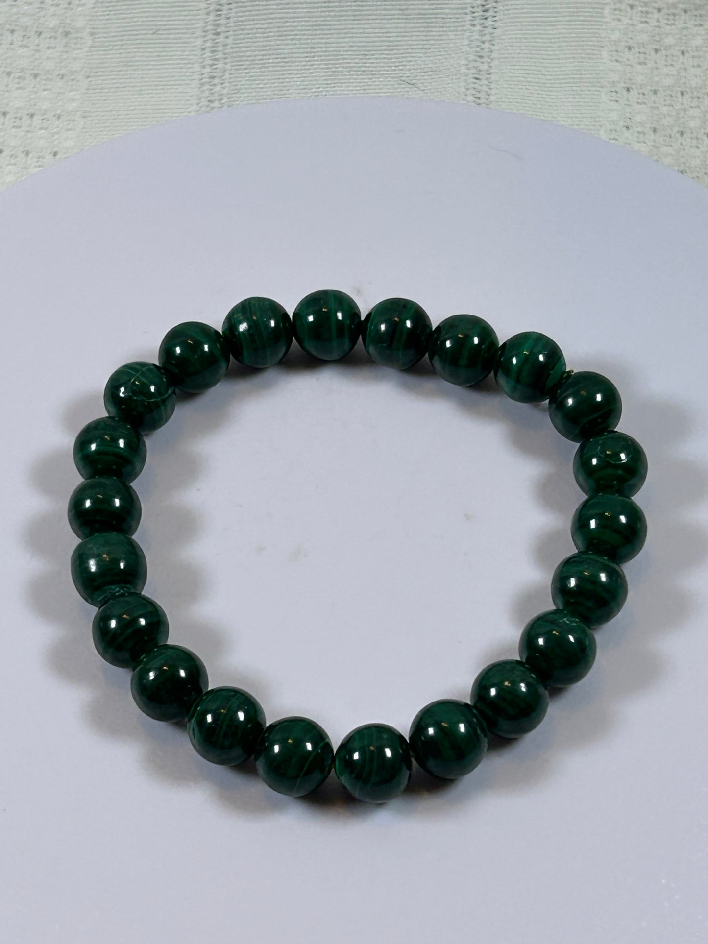 (#175) - MALACHITE CRYSTAL BRACELET - NEW