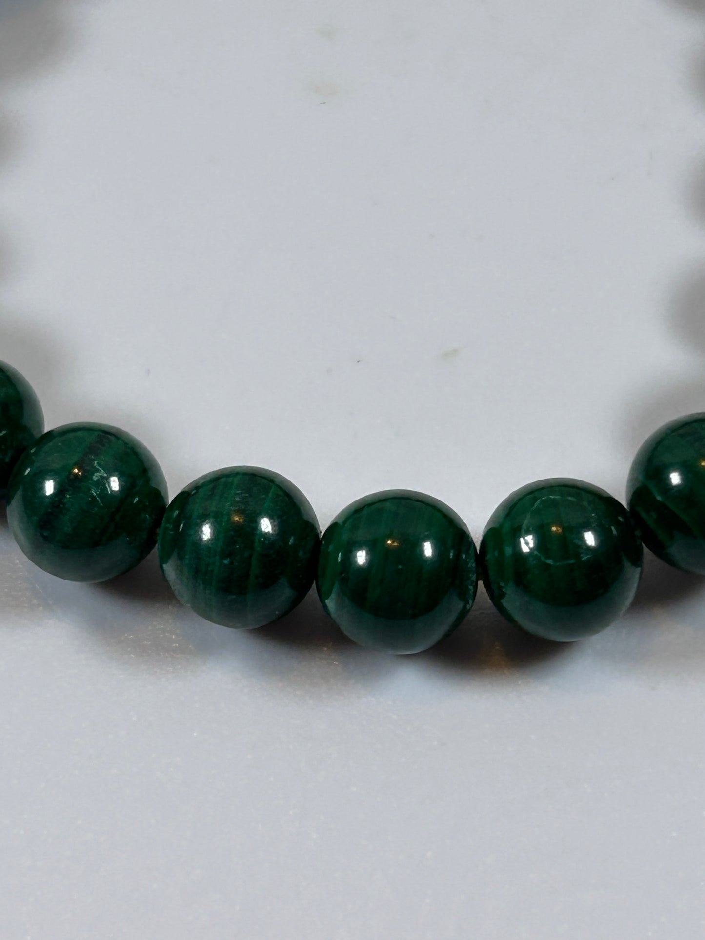 (#175) - MALACHITE CRYSTAL BRACELET - NEW