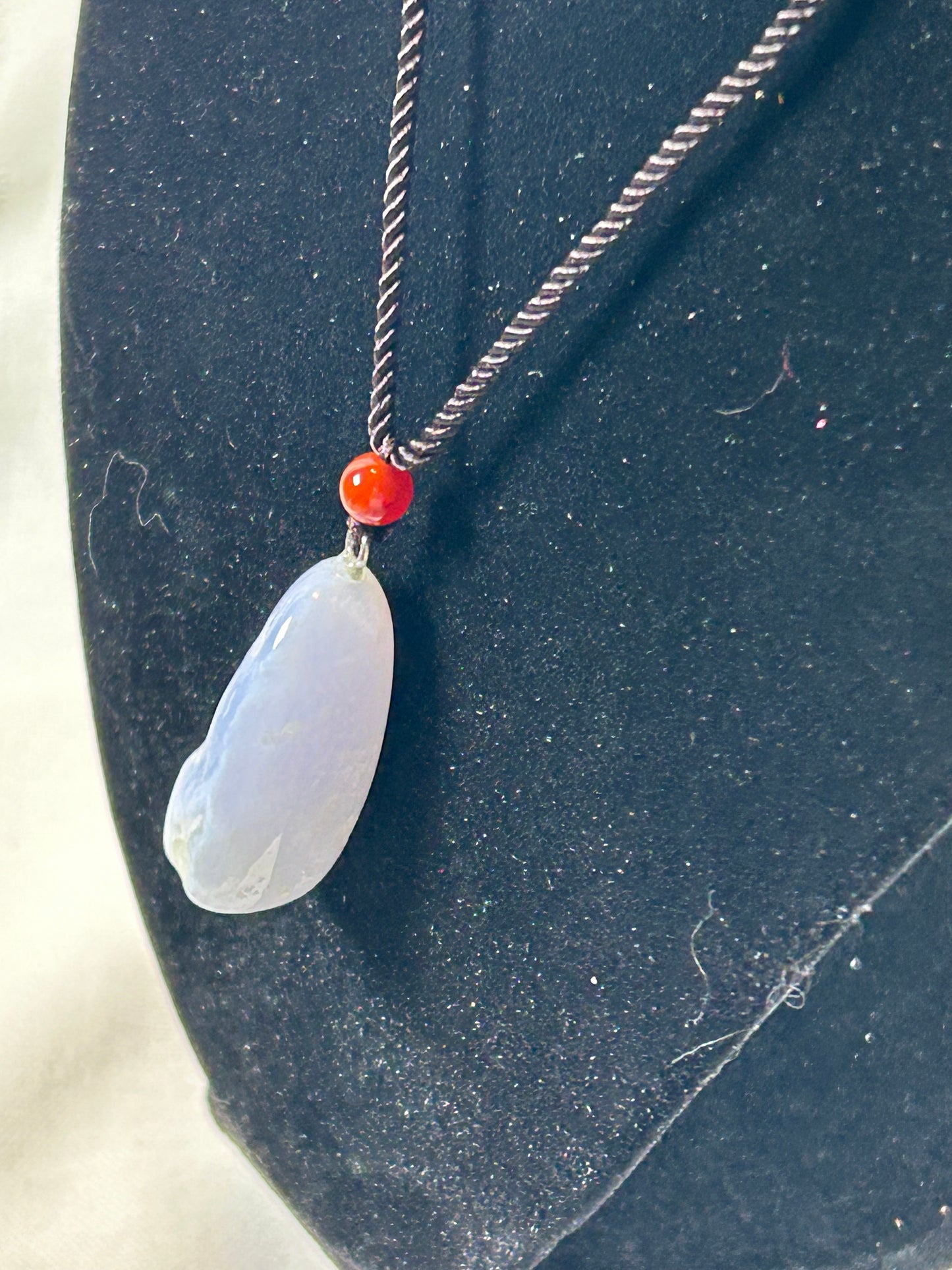 (#217) - BLUE LACE AGATE PENDANT - NEW