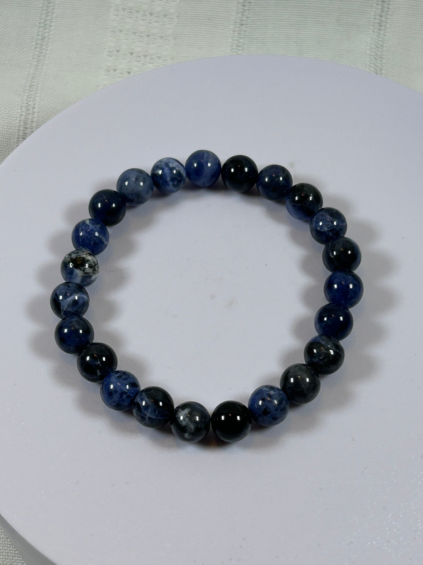 (#193) - SODALITE CRYSTAL BRACELET - NEW