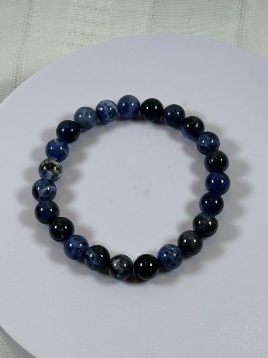 (#193) - SODALITE CRYSTAL BRACELET - NEW