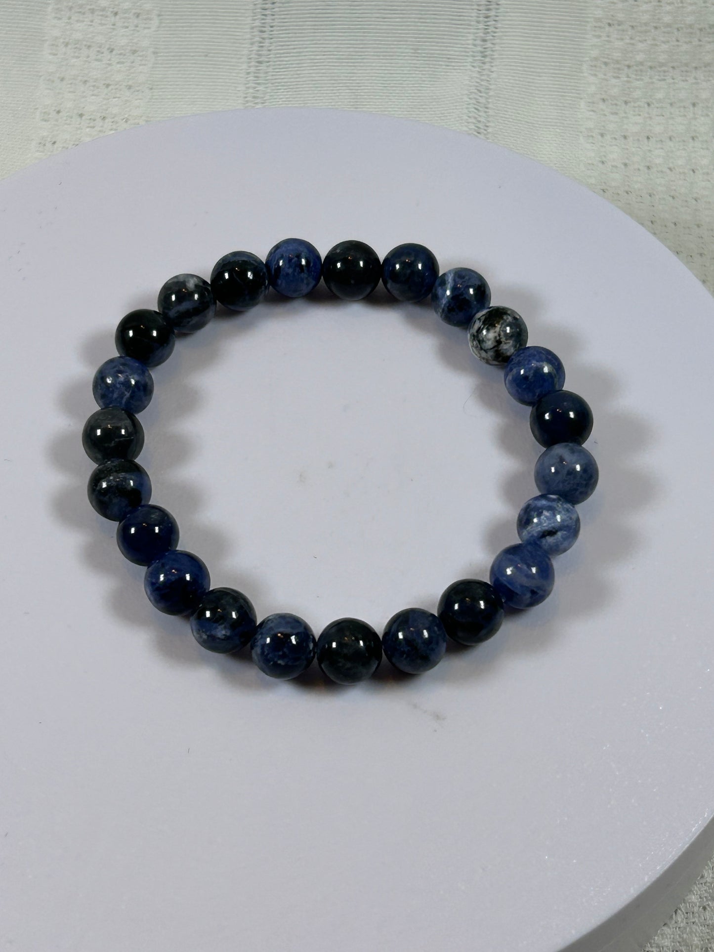 (#193) - SODALITE CRYSTAL BRACELET - NEW