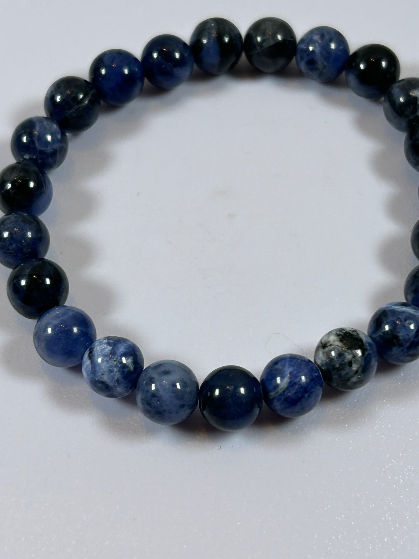 (#193) - SODALITE CRYSTAL BRACELET - NEW