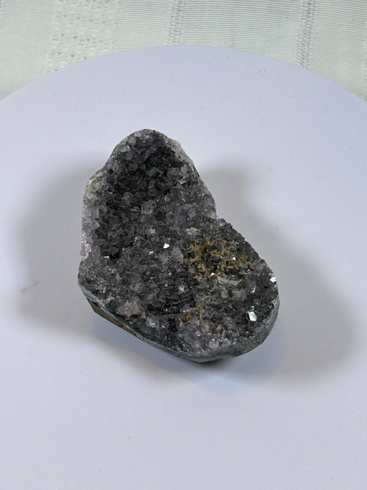 (#197) - AMETHYST HEART SPECIMEN RAW - NEW