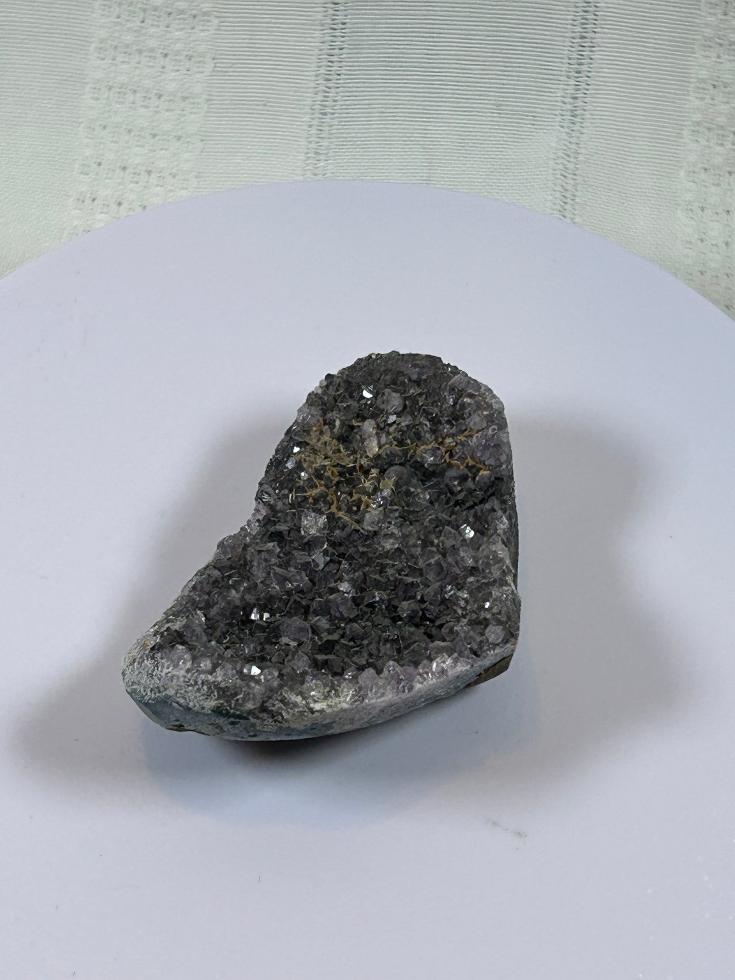 (#197) - AMETHYST HEART SPECIMEN RAW - NEW
