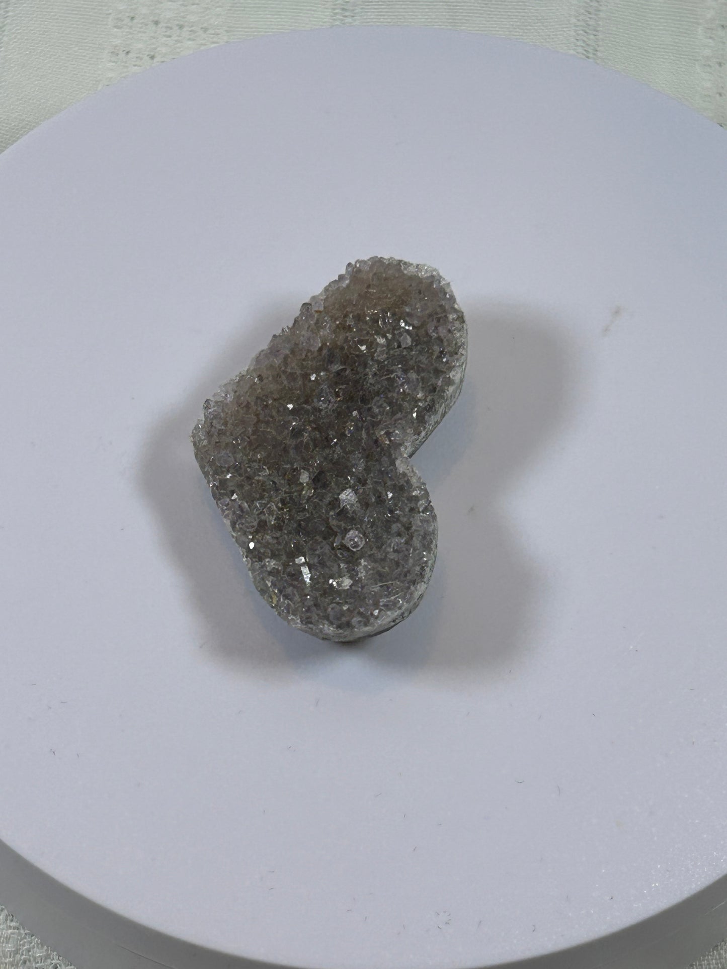 (#198) - AMETHYST HEART SPECIMEN RAW - NEW
