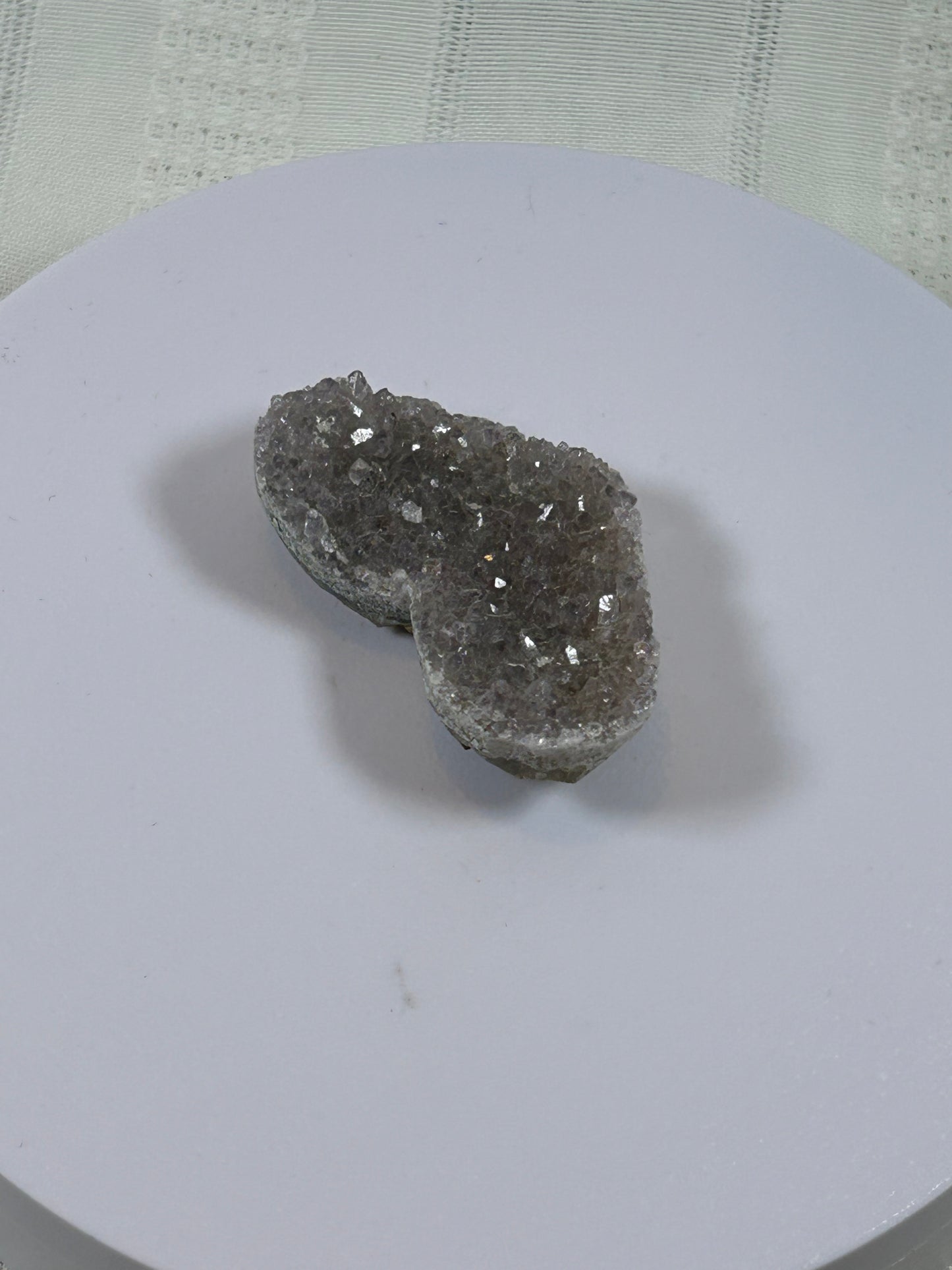 (#198) - AMETHYST HEART SPECIMEN RAW - NEW