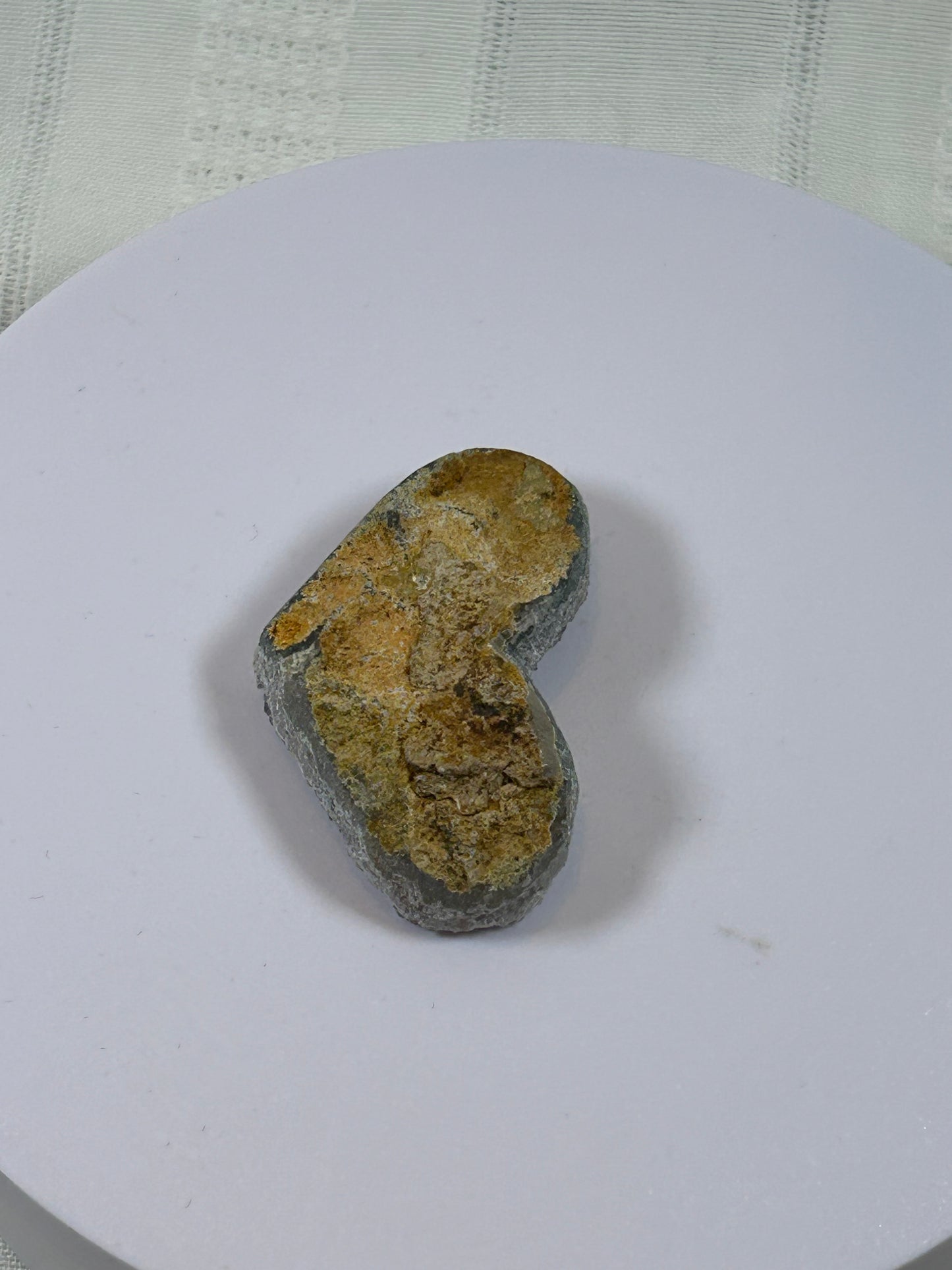 (#198) - AMETHYST HEART SPECIMEN RAW - NEW