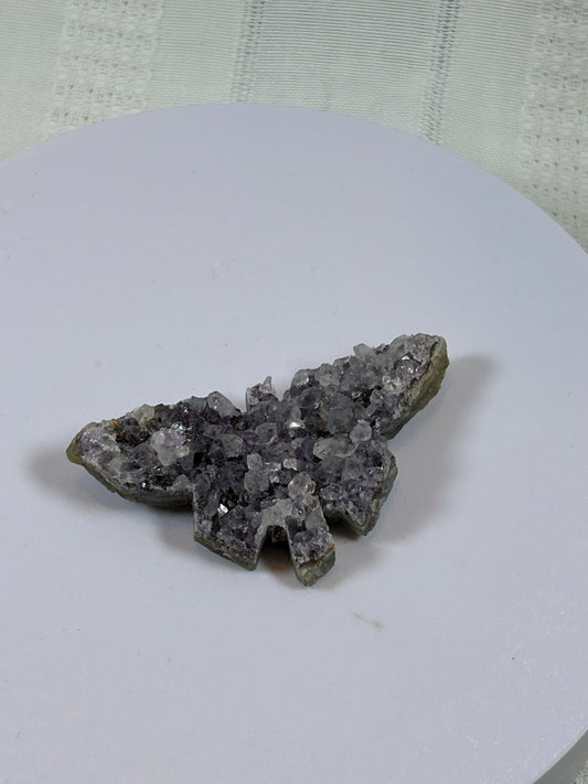 (#199) - AMETHYST BUTTERFLY SPECIMEN RAW - NEW