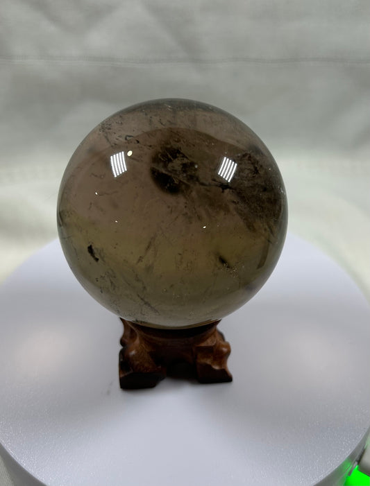 (#388) - Smoky Quartz Sphere - New