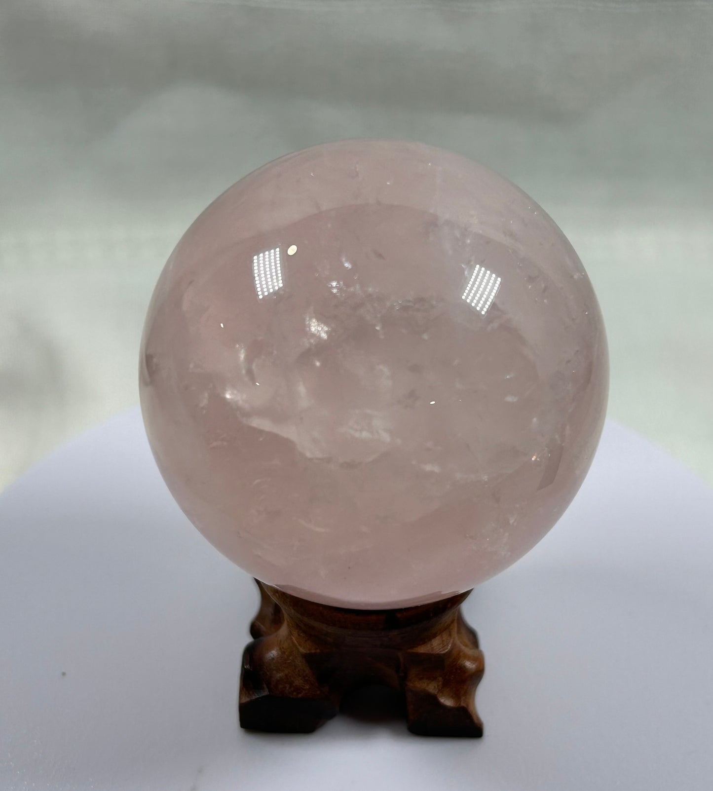 (#352) - Rose Quartz Sphere - New