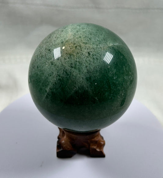 (#377) - Green Aventurine Sphere - New